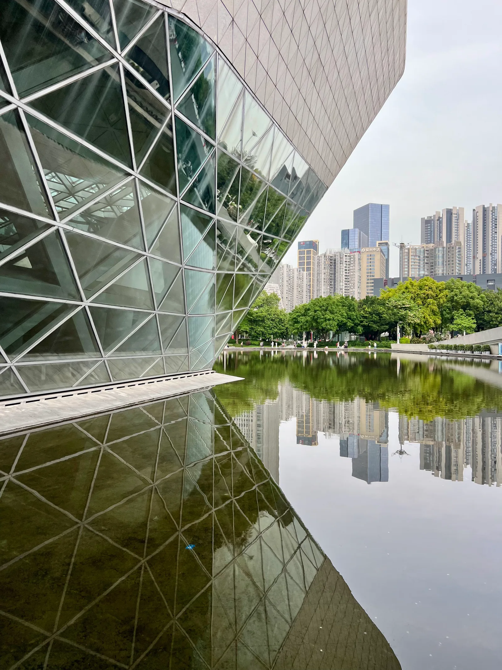 Interior at Guangzhou Opera House Guangzhou — travel photo