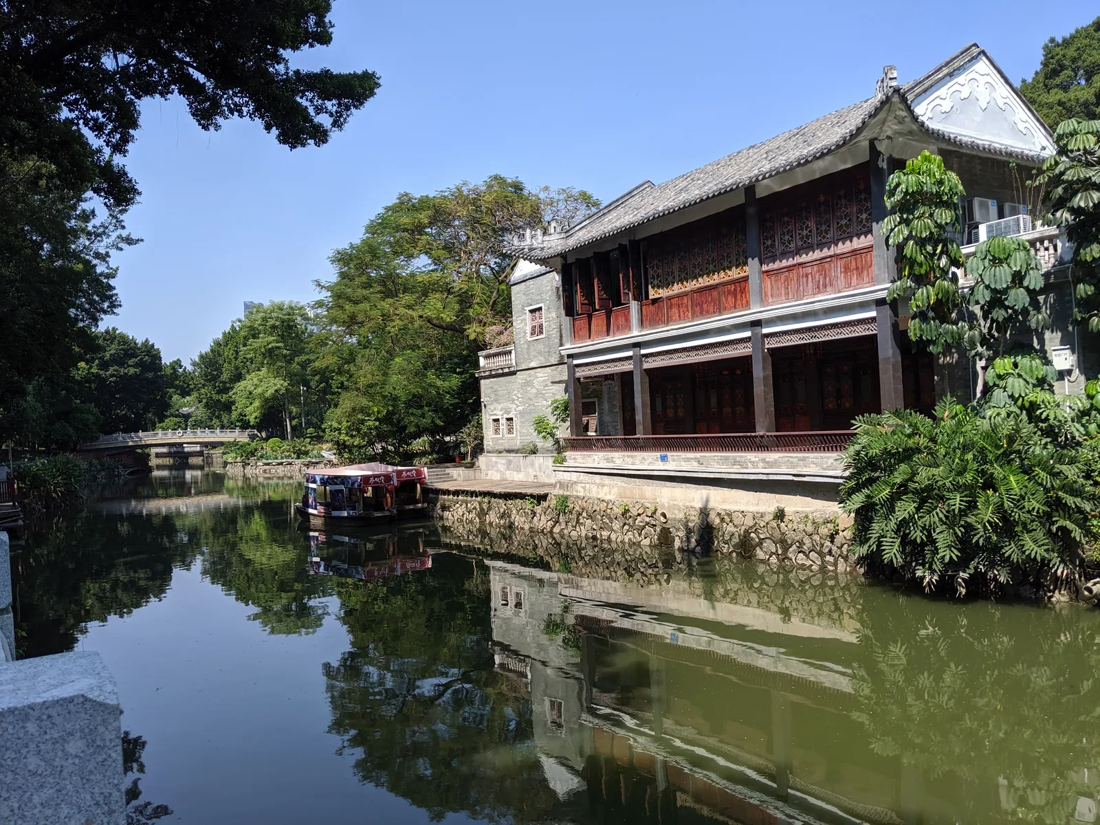 Interior at Liwan Museum Guangzhou — travel photo
