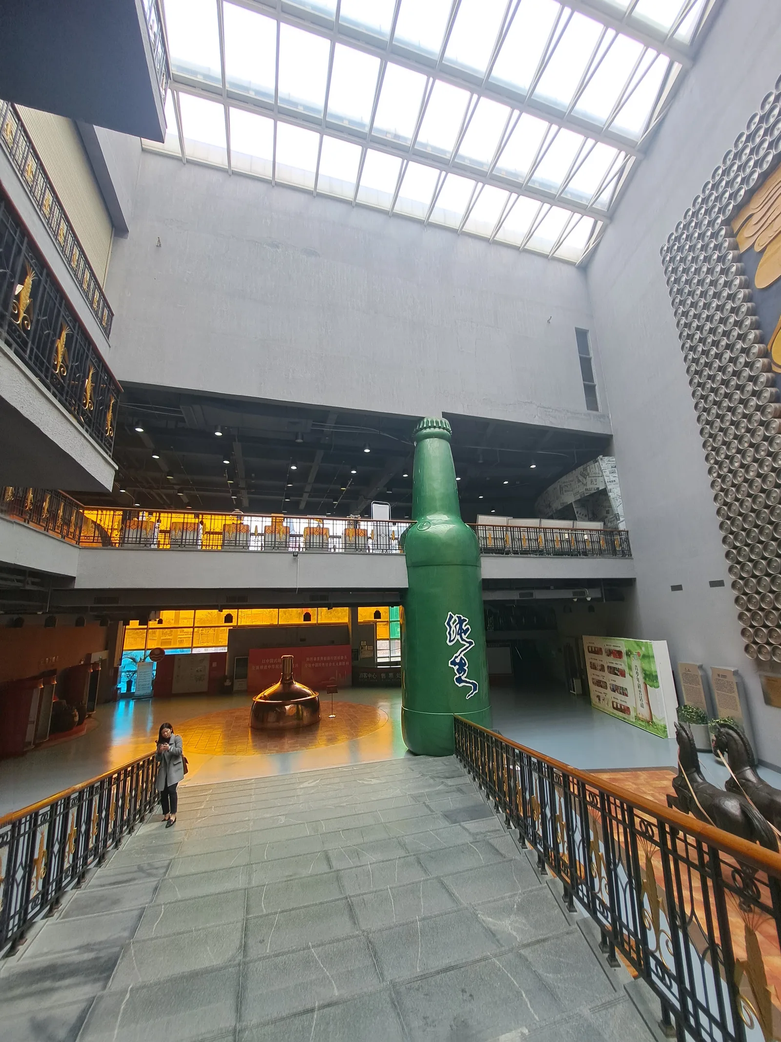 Atmosphere at Pearl River-InBev International Beer Museum Guangzhou — travel photo
