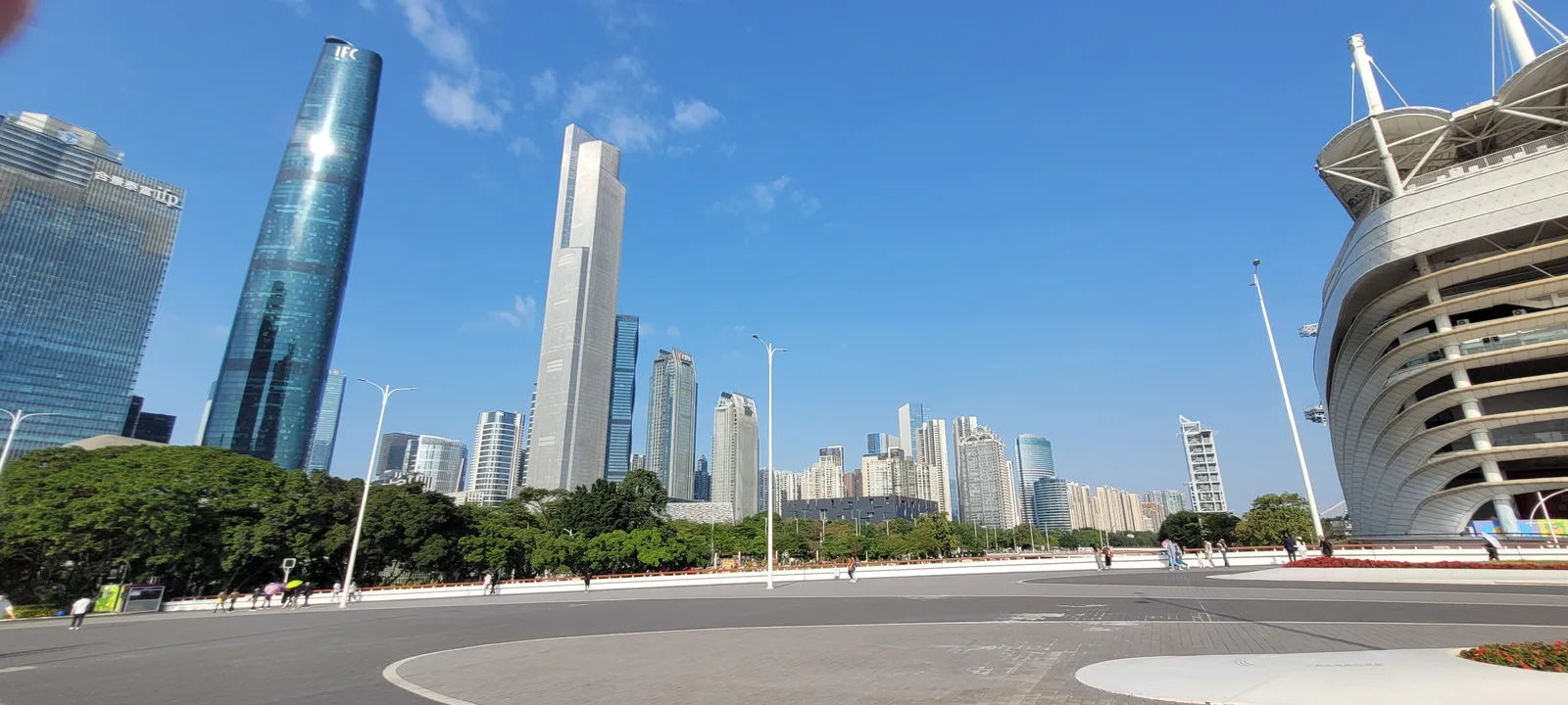 Atmosphere at 广州塔 Guangzhou — travel photo