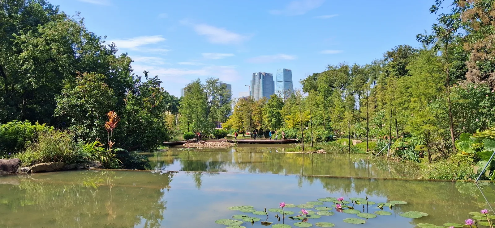 Atmosphere at Yunxi Ecological Park Guangzhou — travel photo