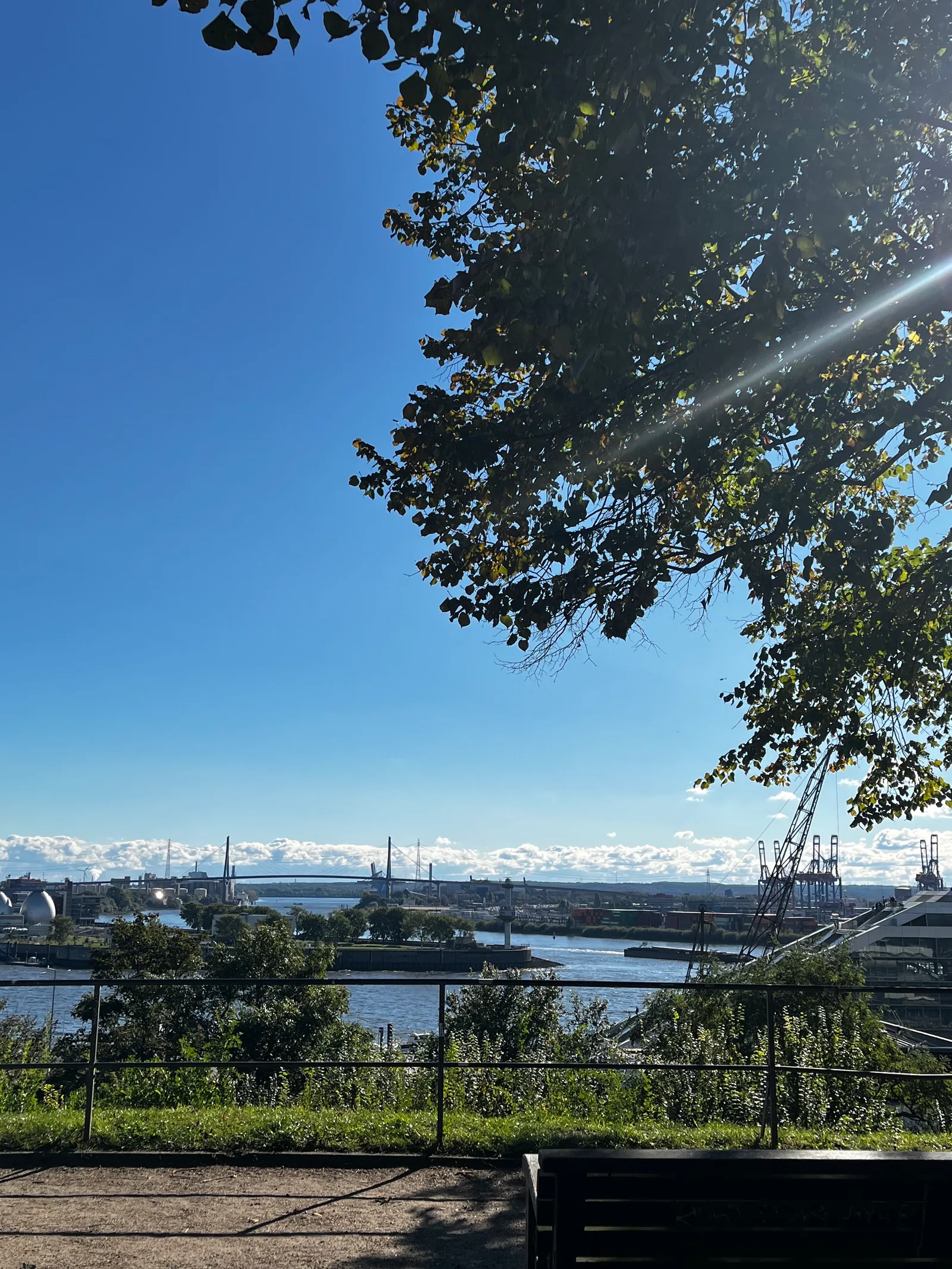Atmosphere at Altonaer Balkon Hamburg — travel photo