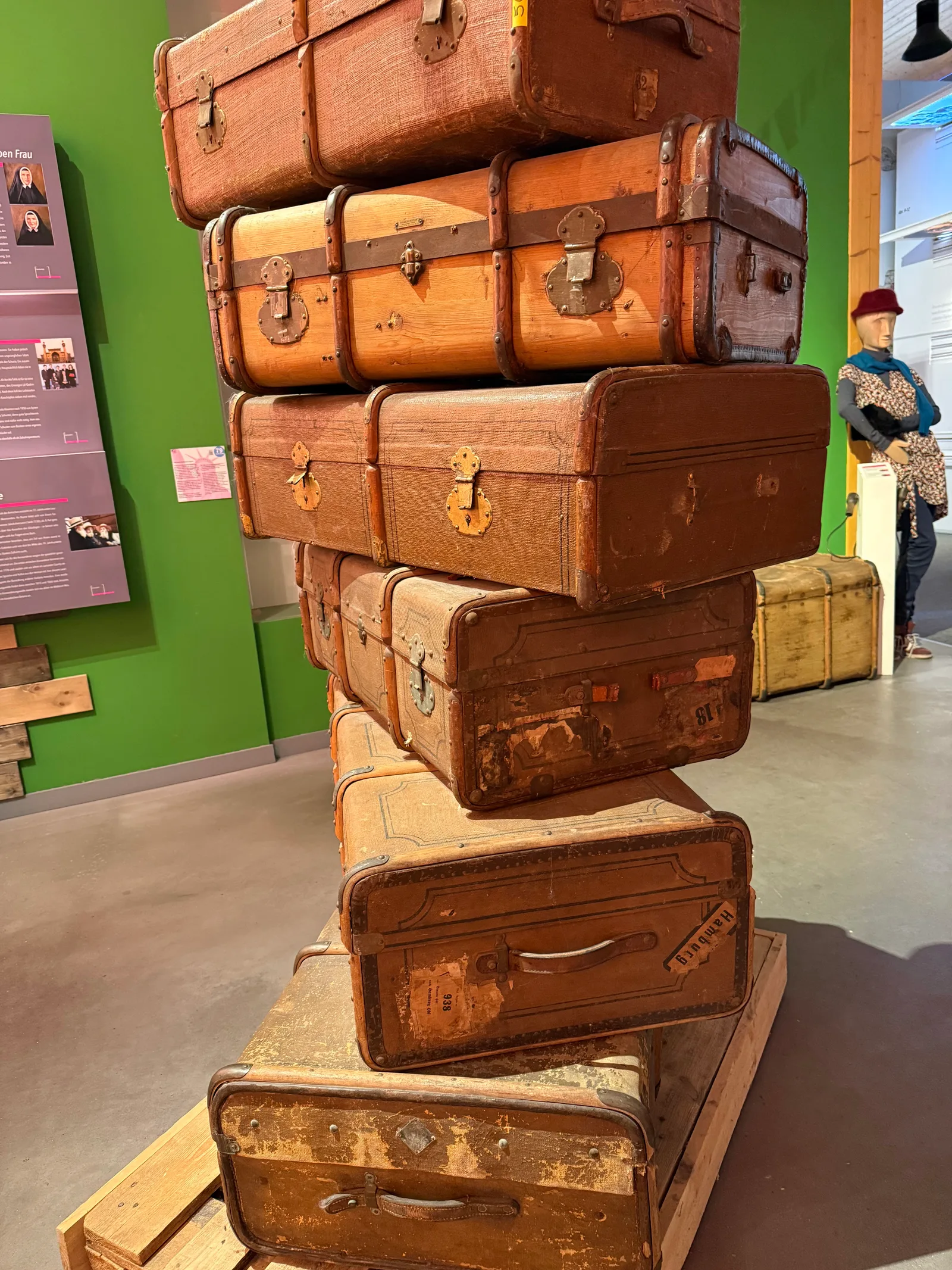 Details at BallinStadt - Emigrant Museum Hamburg Hamburg — travel photo