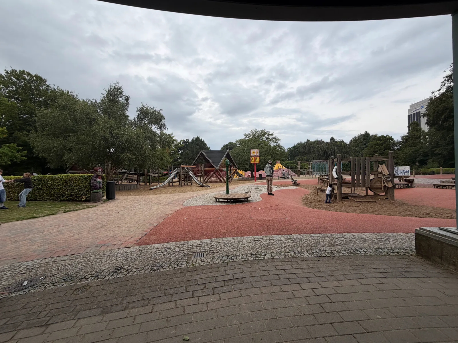 Main view at Bullerberge Spielplatz Hamburg — travel photo