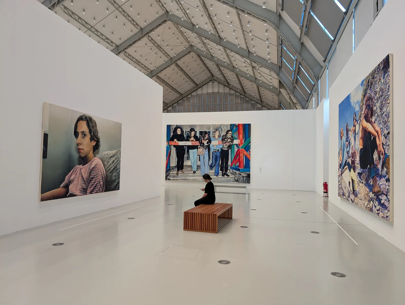 Interior at Deichtorhallen Hamburg — travel photo