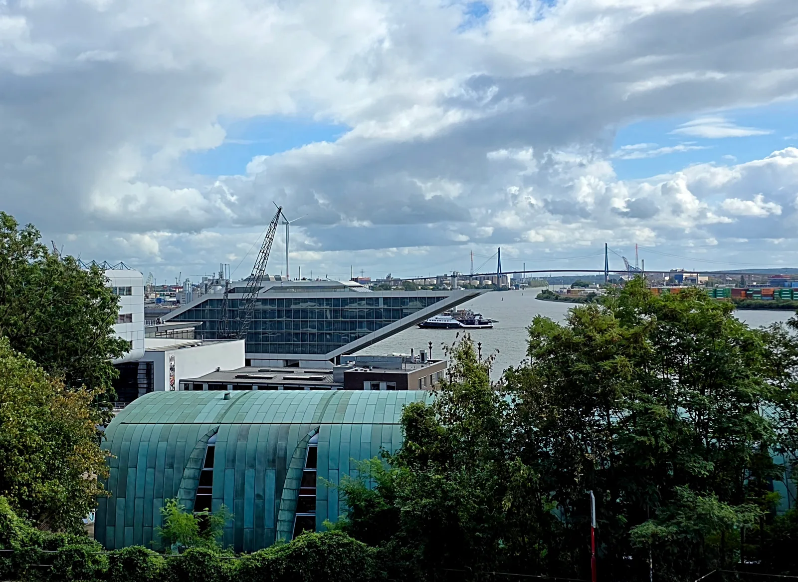 Main view at Dockland Hamburg — travel photo
