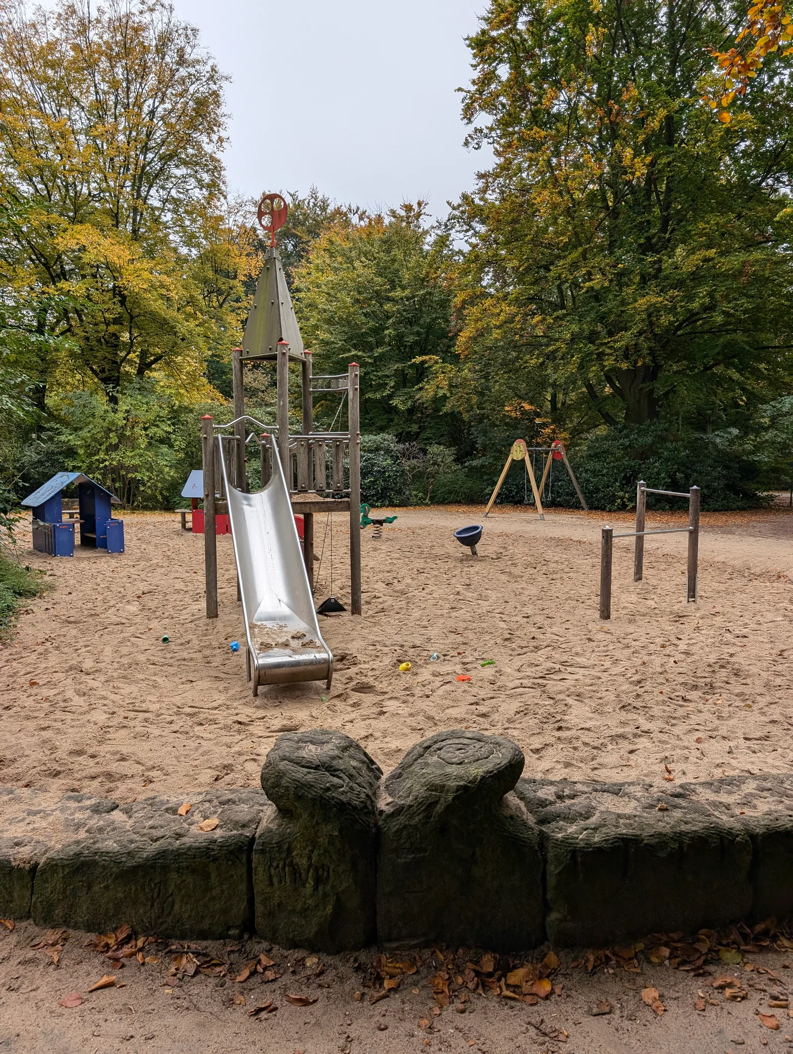 Main view at Eilbek Park Hamburg — travel photo