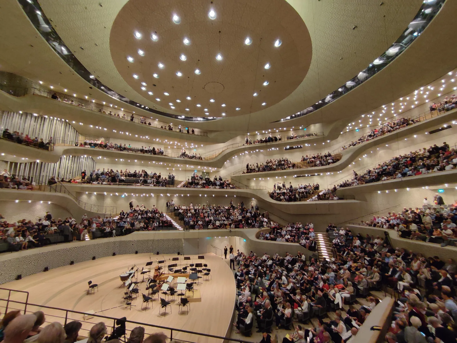 Atmosphere at Elbphilharmonie Hamburg Hamburg — travel photo
