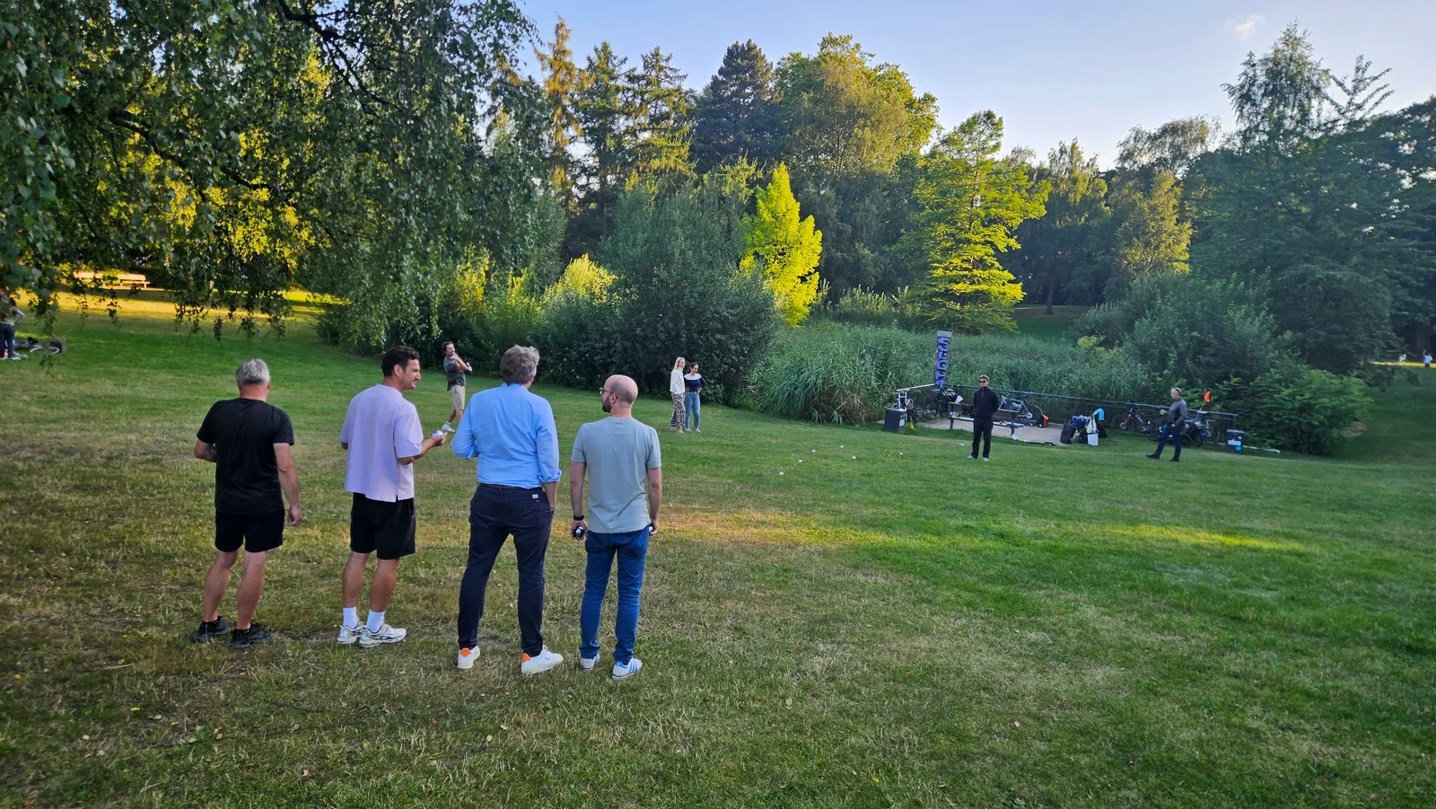 Main view at Eppendorfer Park Hamburg — travel photo