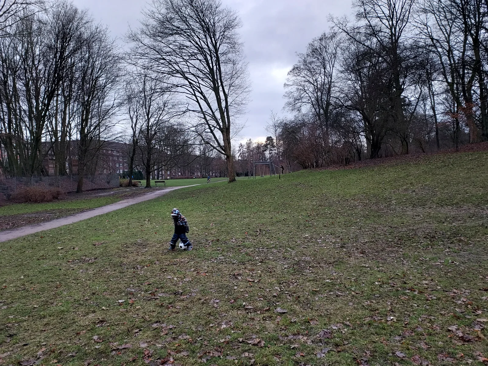 Atmosphere at Eppendorfer Park Hamburg — travel photo