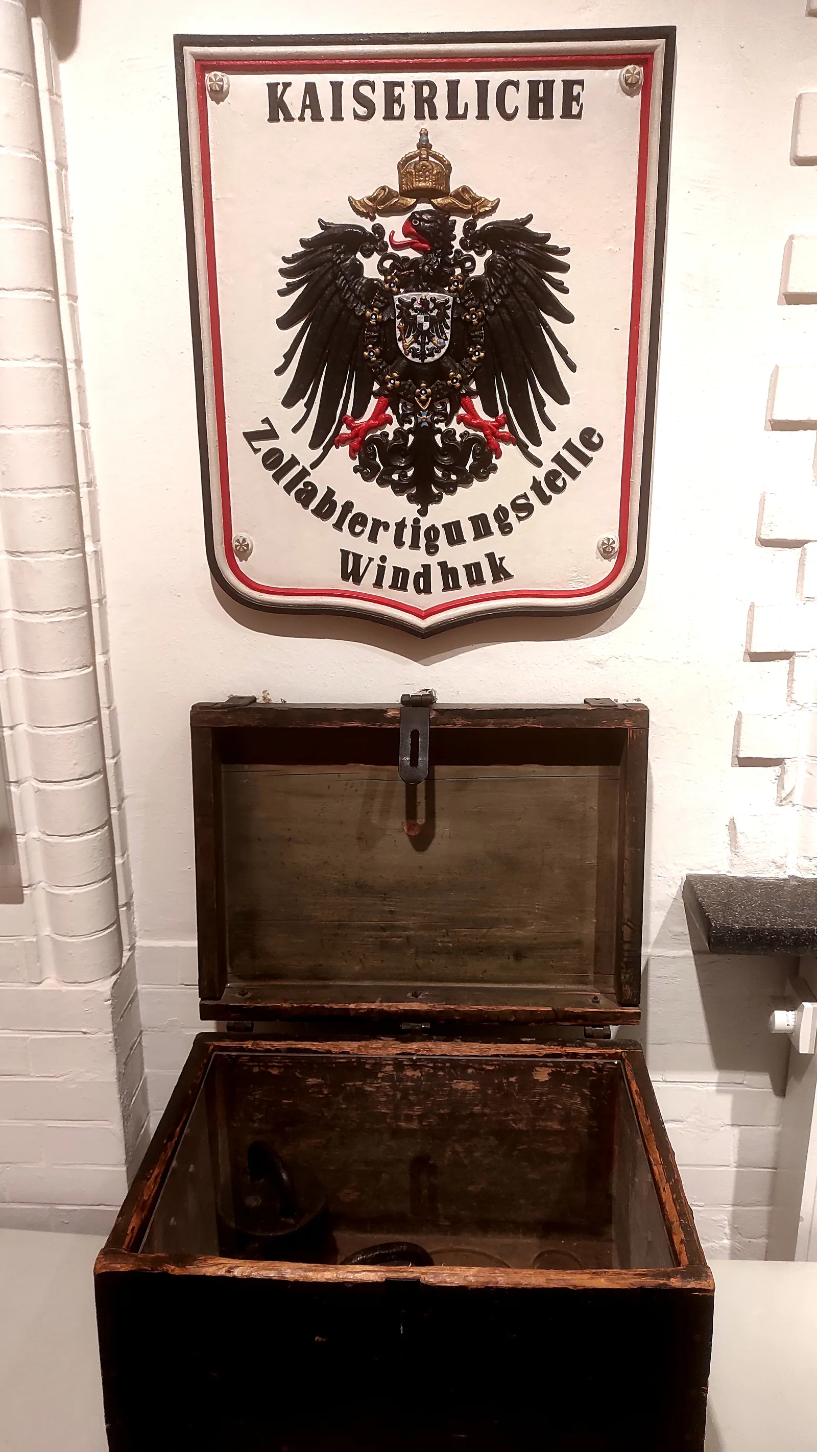 Details at German Customs Museum Hamburg — travel photo
