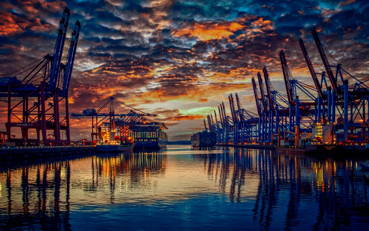 Hamburg Harbor