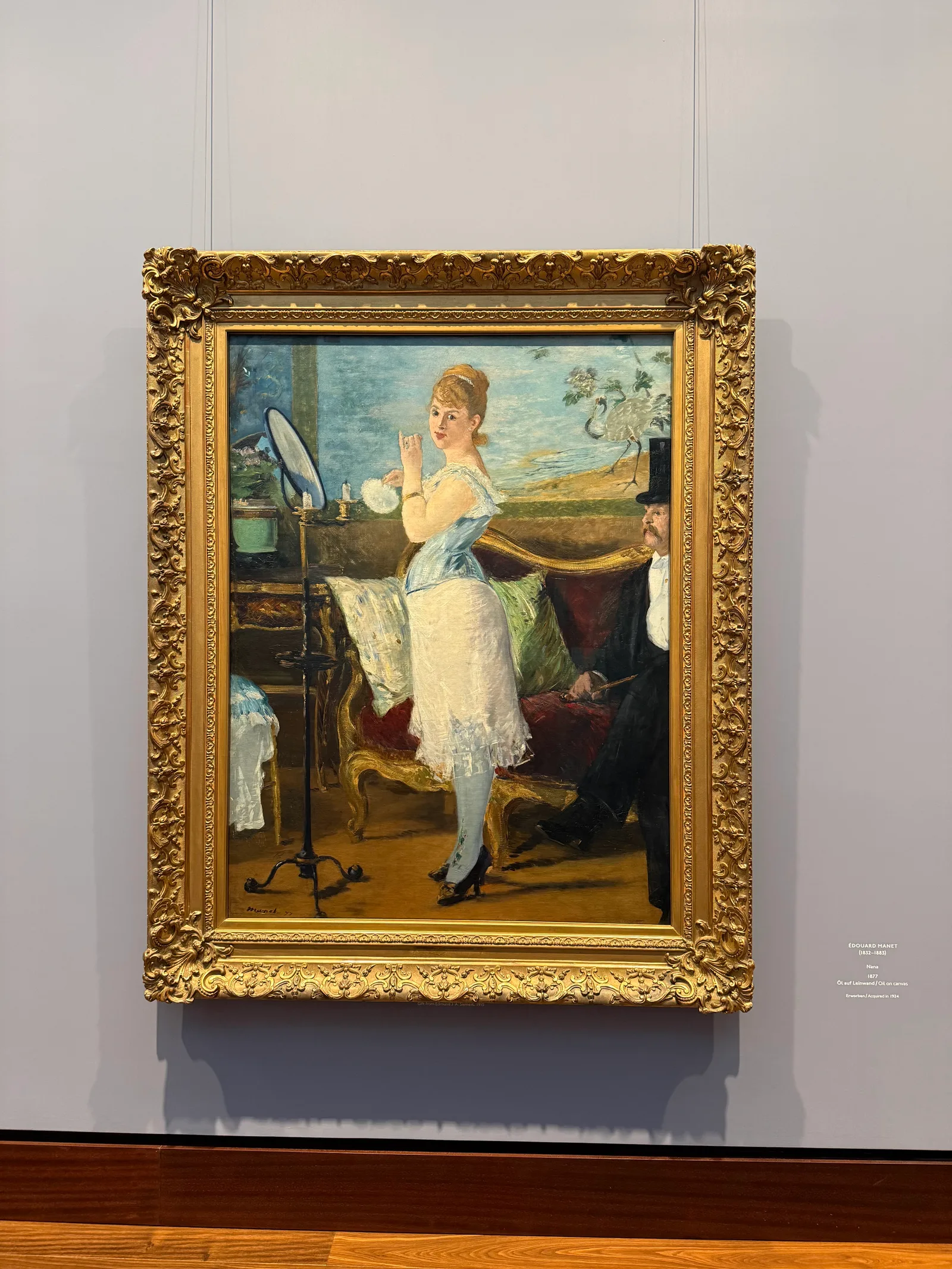Interior at Hamburger Kunsthalle Hamburg — travel photo