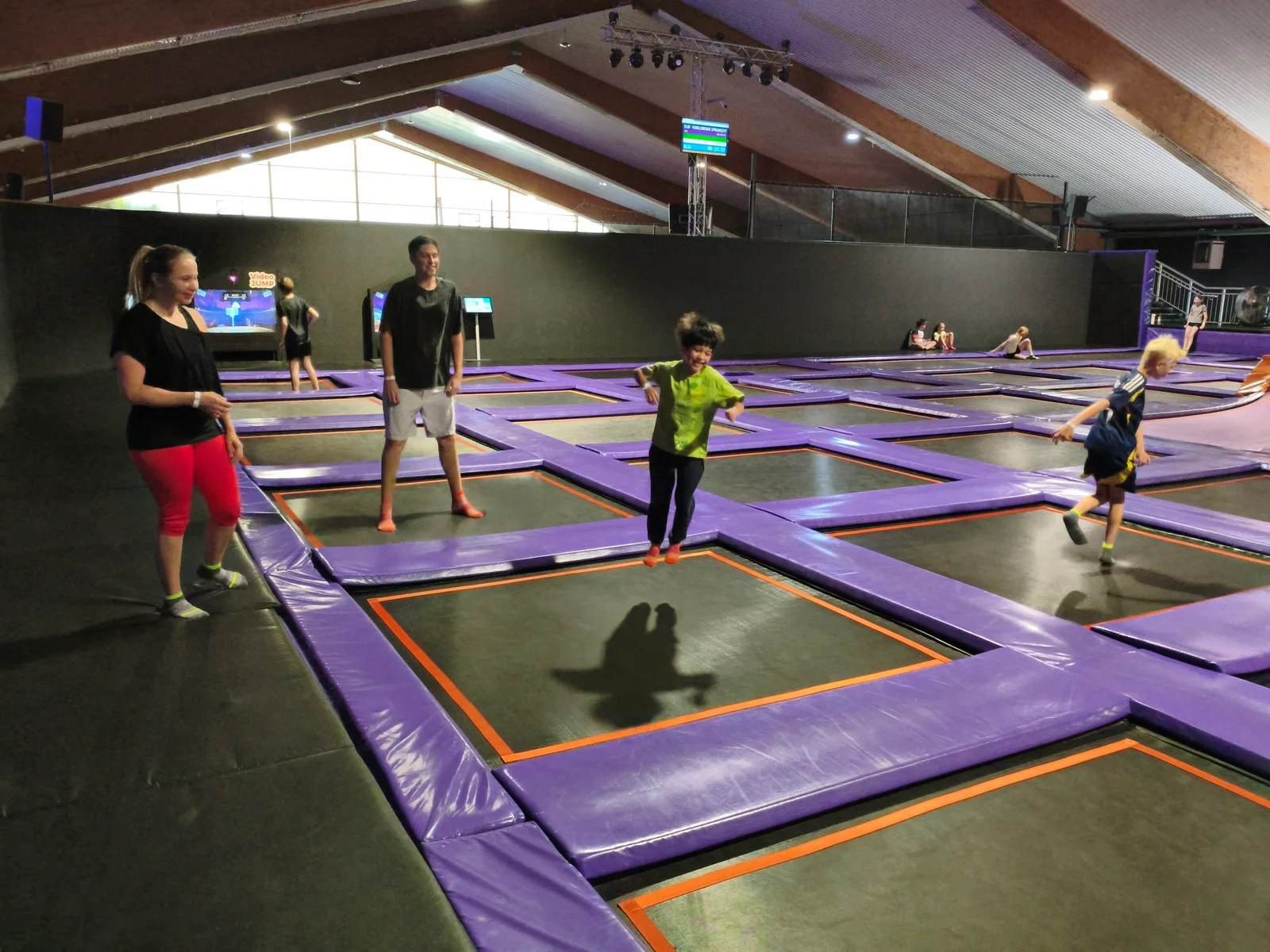 Main view at JUMP House Trampolinpark Hamburg-Stellingen Hamburg — travel photo