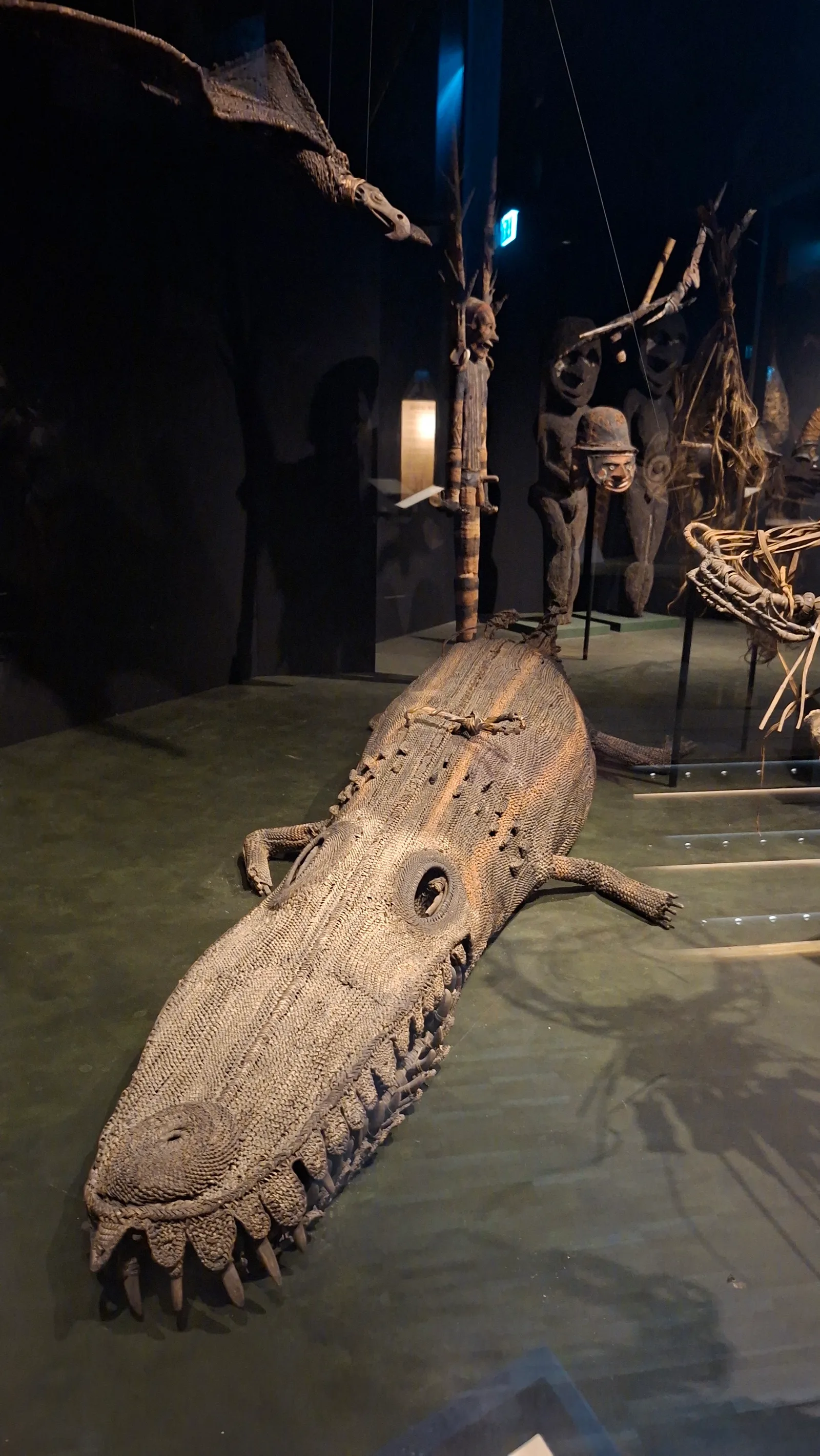 Interior at MARKK Museum am Rothenbaum Hamburg — travel photo