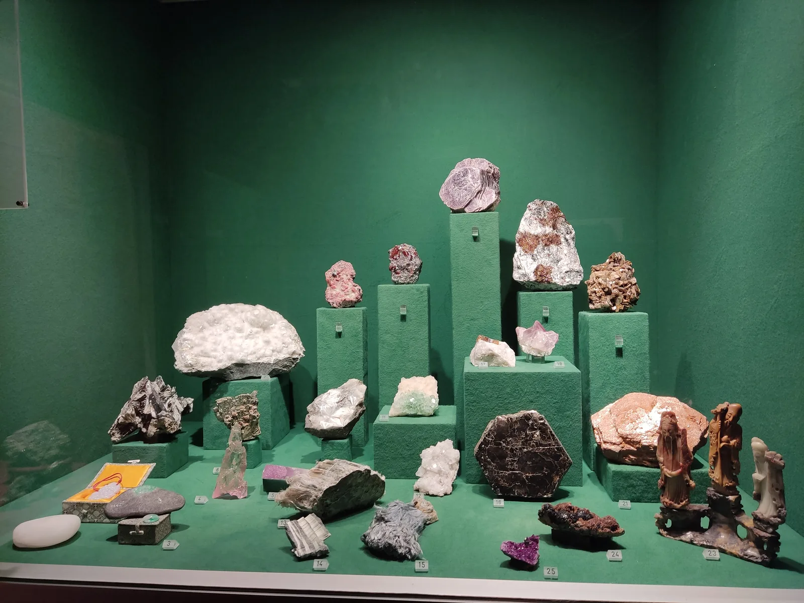 Main view at Museum der Natur Hamburg - Mineralogie Hamburg — travel photo