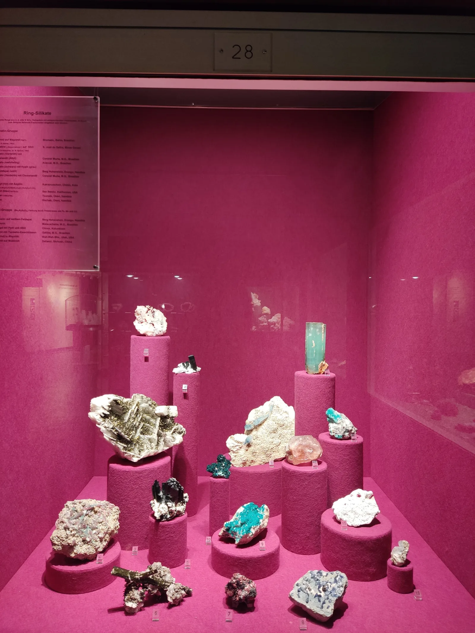 Interior at Museum der Natur Hamburg - Mineralogie Hamburg — travel photo