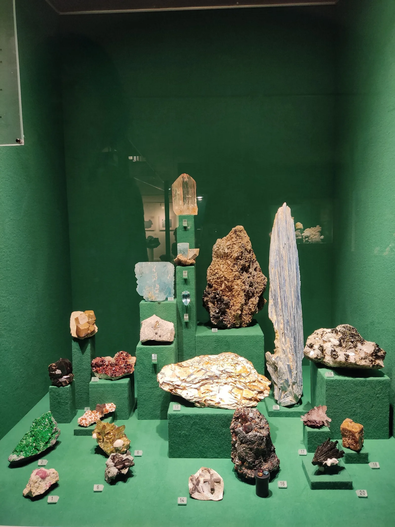 Details at Museum der Natur Hamburg - Mineralogie Hamburg — travel photo