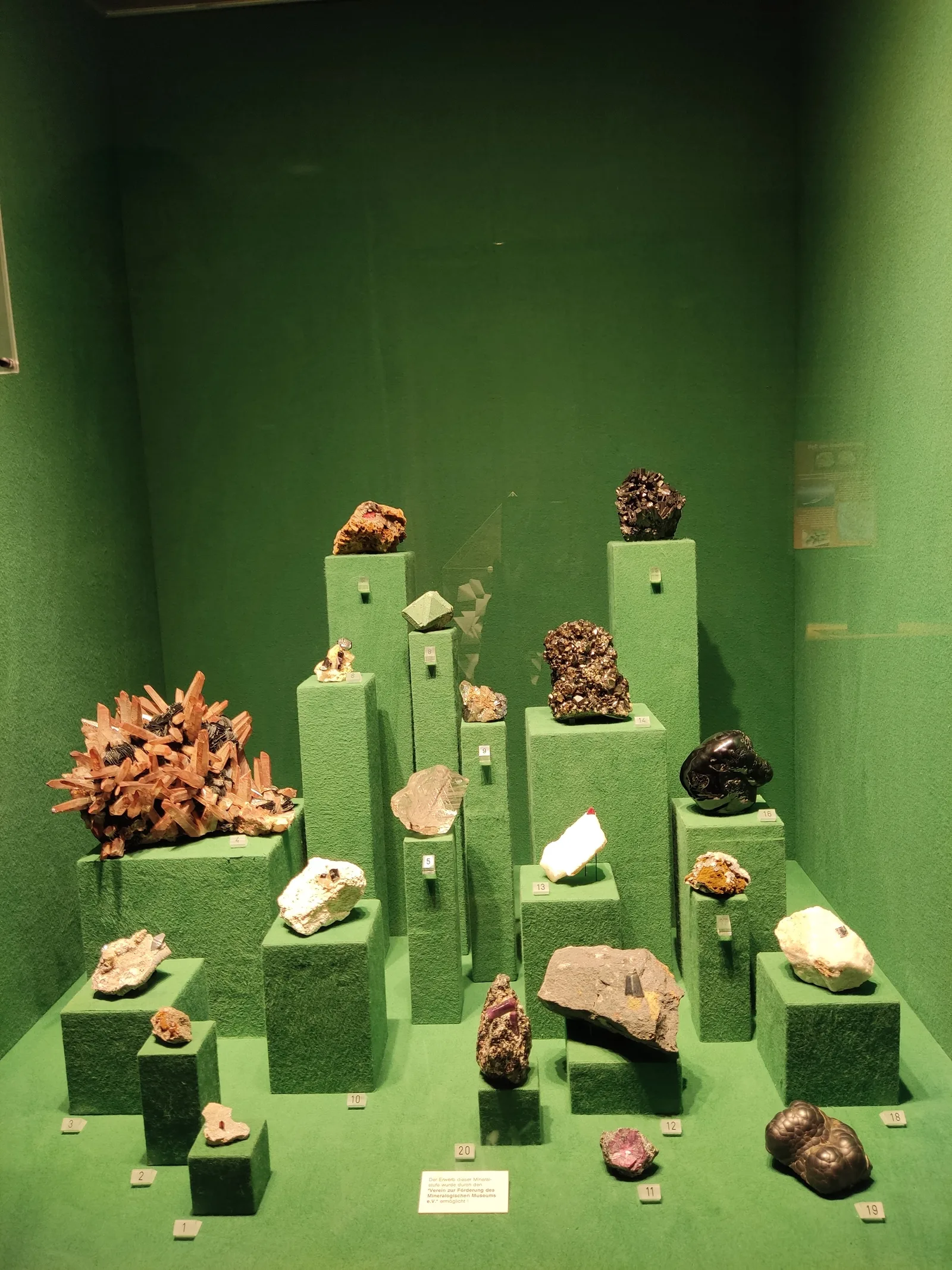 Atmosphere at Museum der Natur Hamburg - Mineralogie Hamburg — travel photo