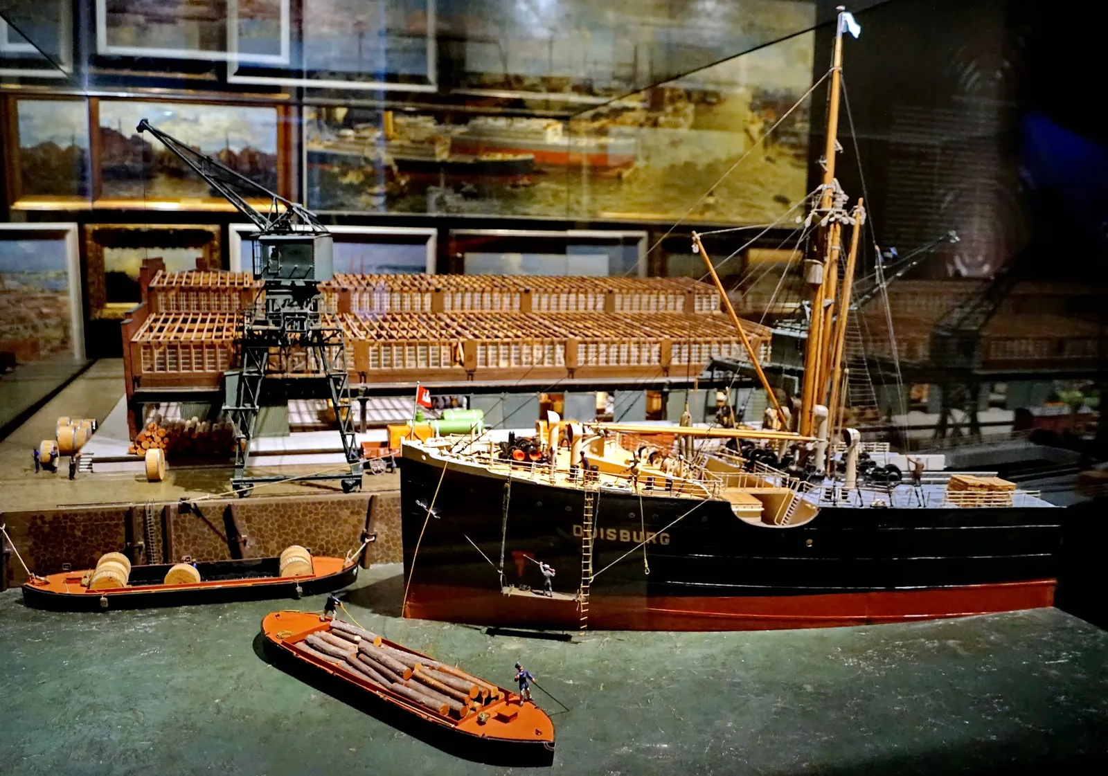 Details at Museum for Hamburg History Hamburg — travel photo