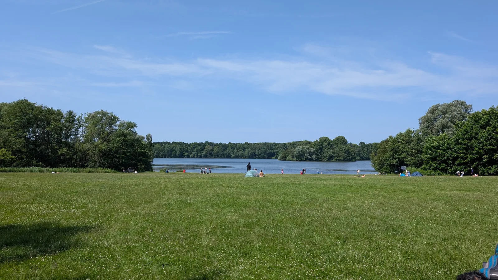 Atmosphere at Öjendorfer Park Hamburg — travel photo