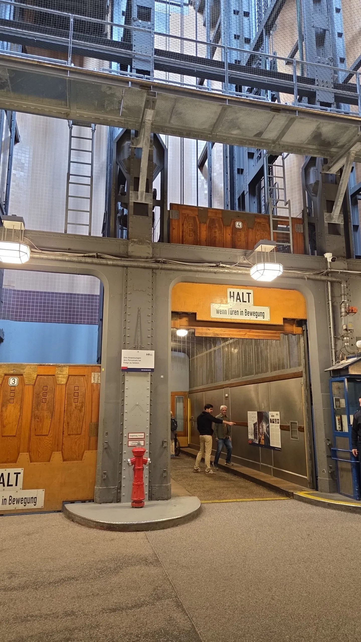 Main view at Old Elbe Tunnel Hamburg — travel photo