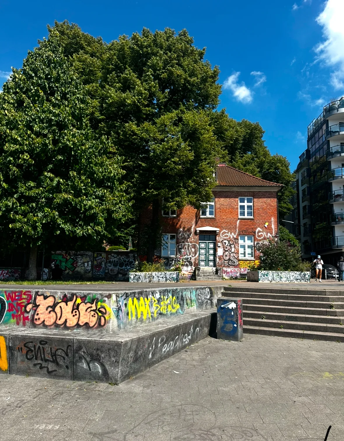 Details at Park Fiction Hamburg — travel photo