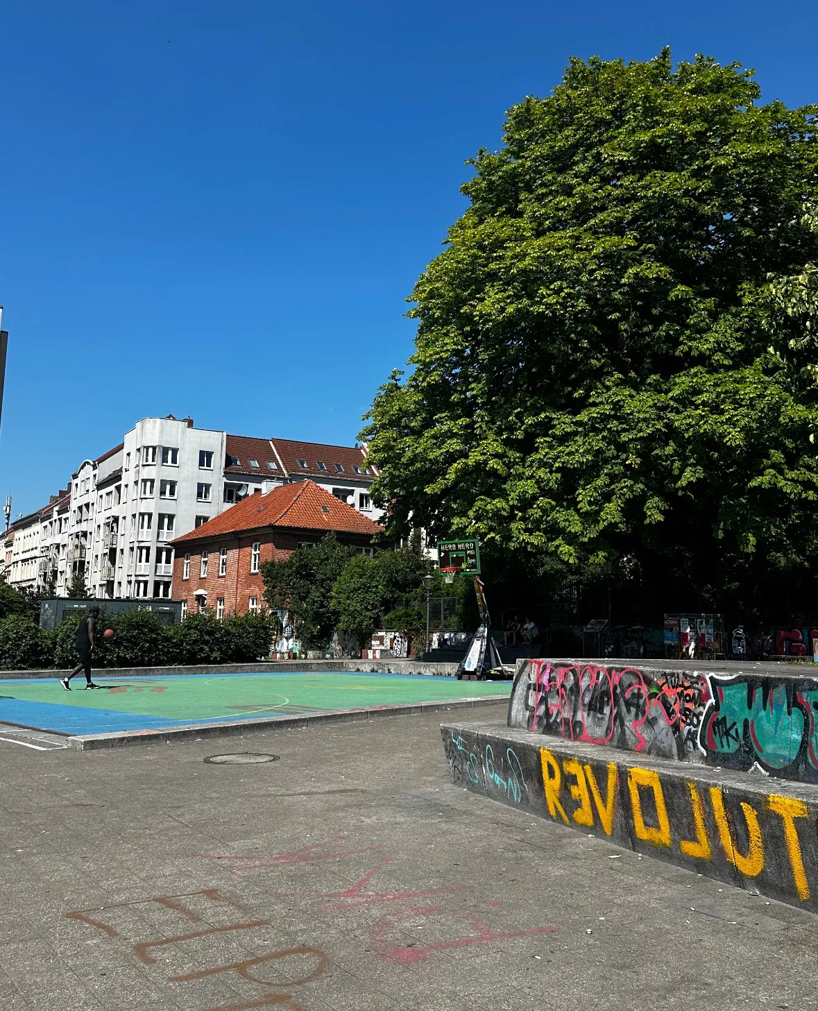 Atmosphere at Park Fiction Hamburg — travel photo