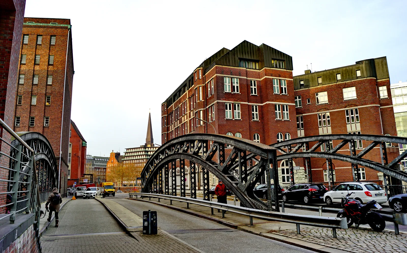 Interior at Poggenmühlen Bridge Hamburg — travel photo