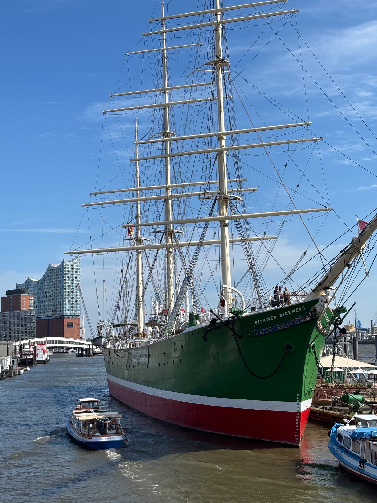 Main view at Rickmer Rickmers Hamburg — travel photo