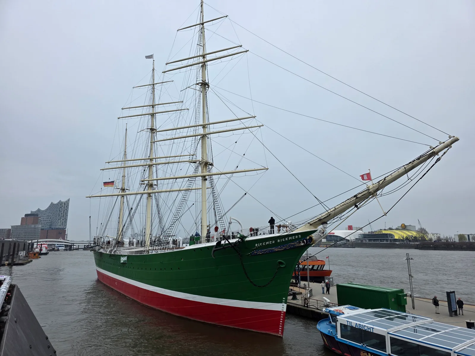 Interior at Rickmer Rickmers Hamburg — travel photo