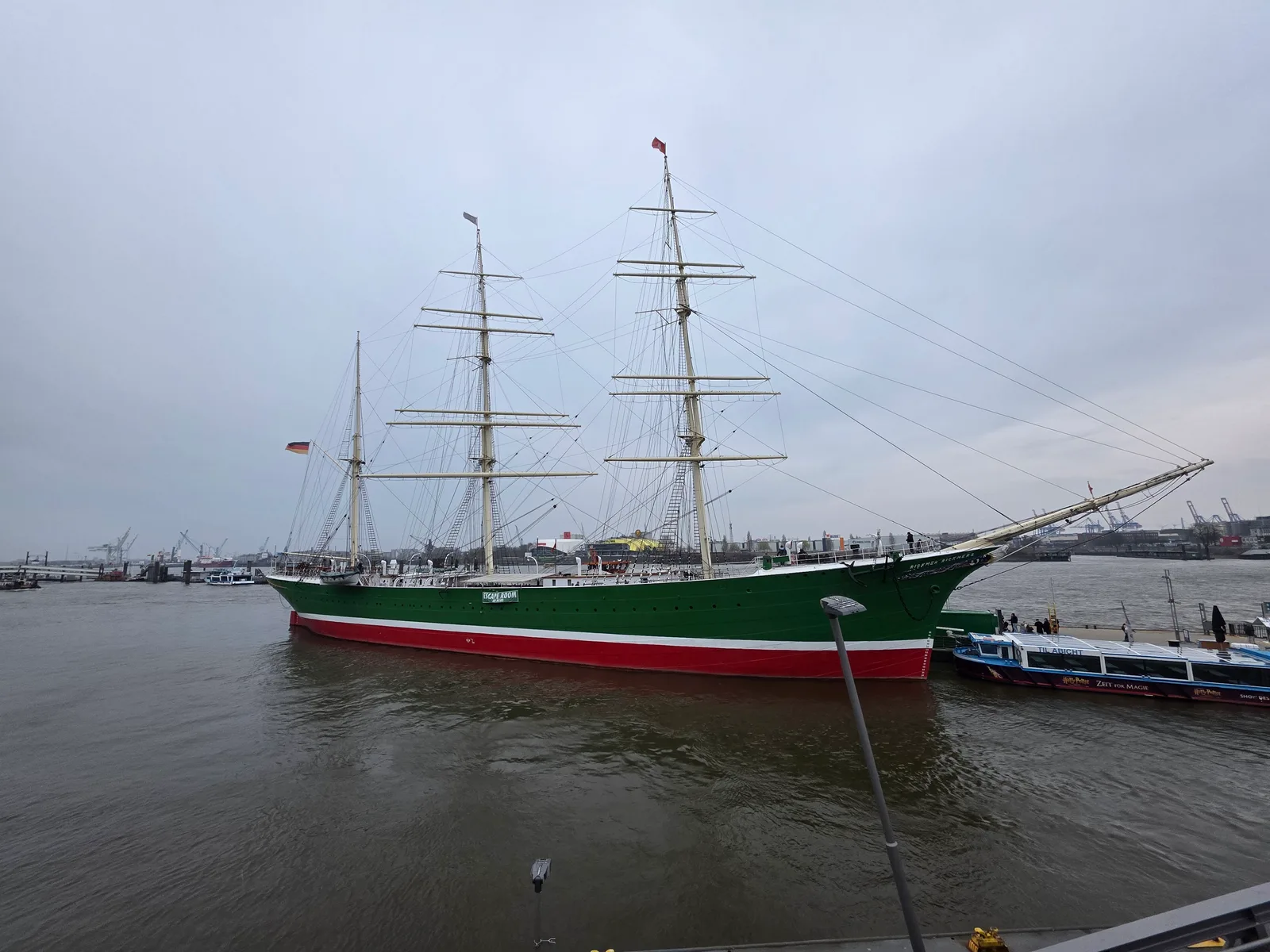 Details at Rickmer Rickmers Hamburg — travel photo