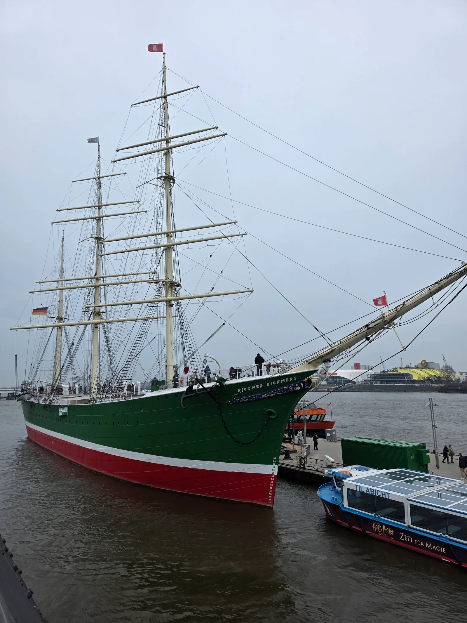 Atmosphere at Rickmer Rickmers Hamburg — travel photo