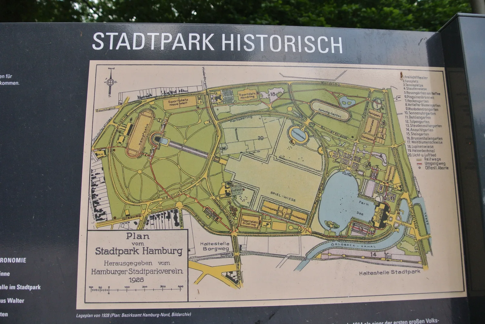 Interior at Stadtpark Hamburg — travel photo