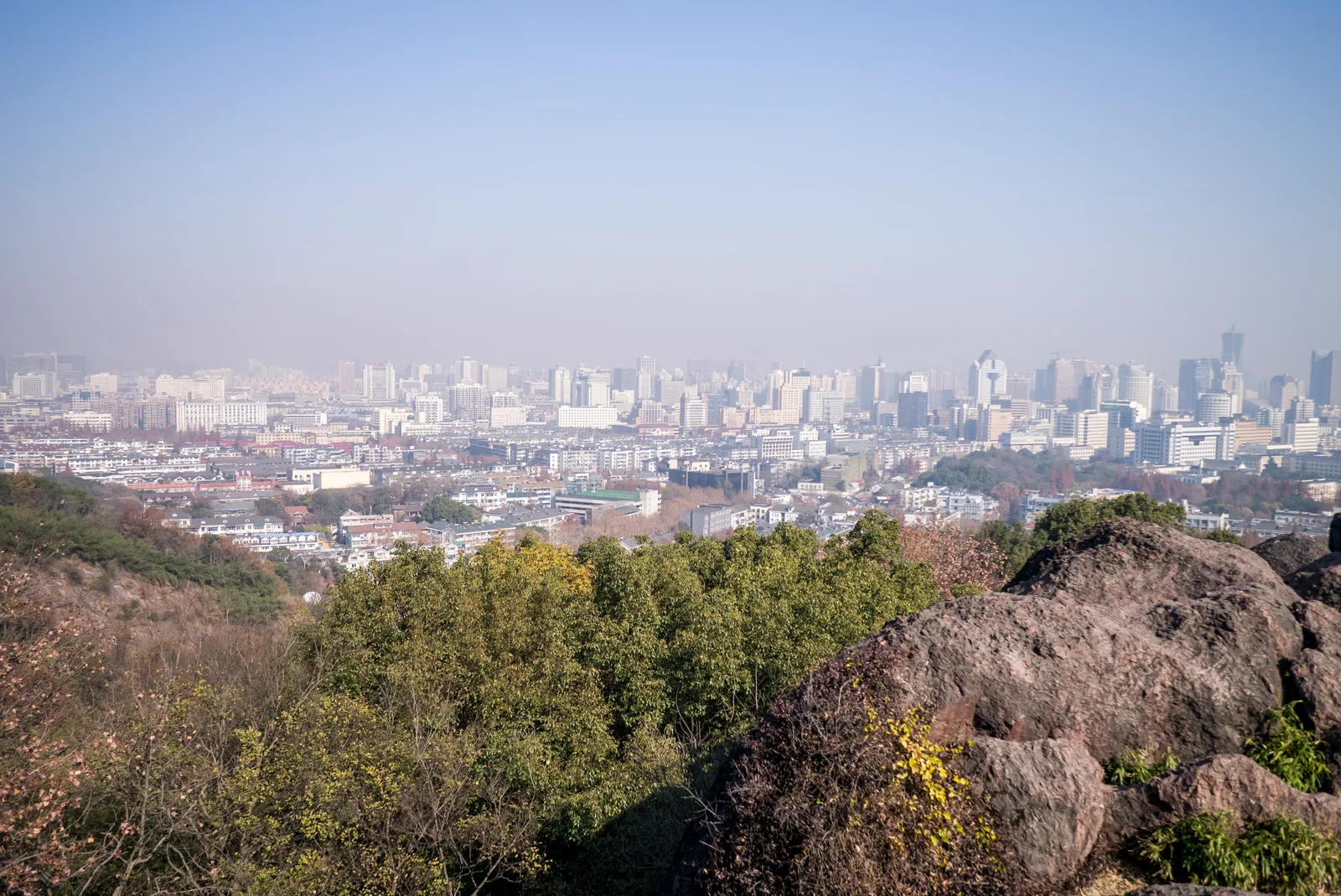 Main view at Baoshi Mountain Hangzhou — travel photo