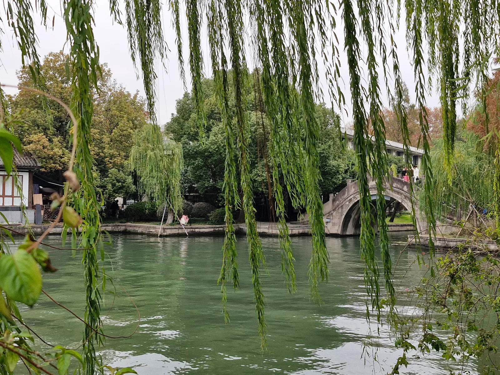 Atmosphere at Changqiao Park Hangzhou — travel photo