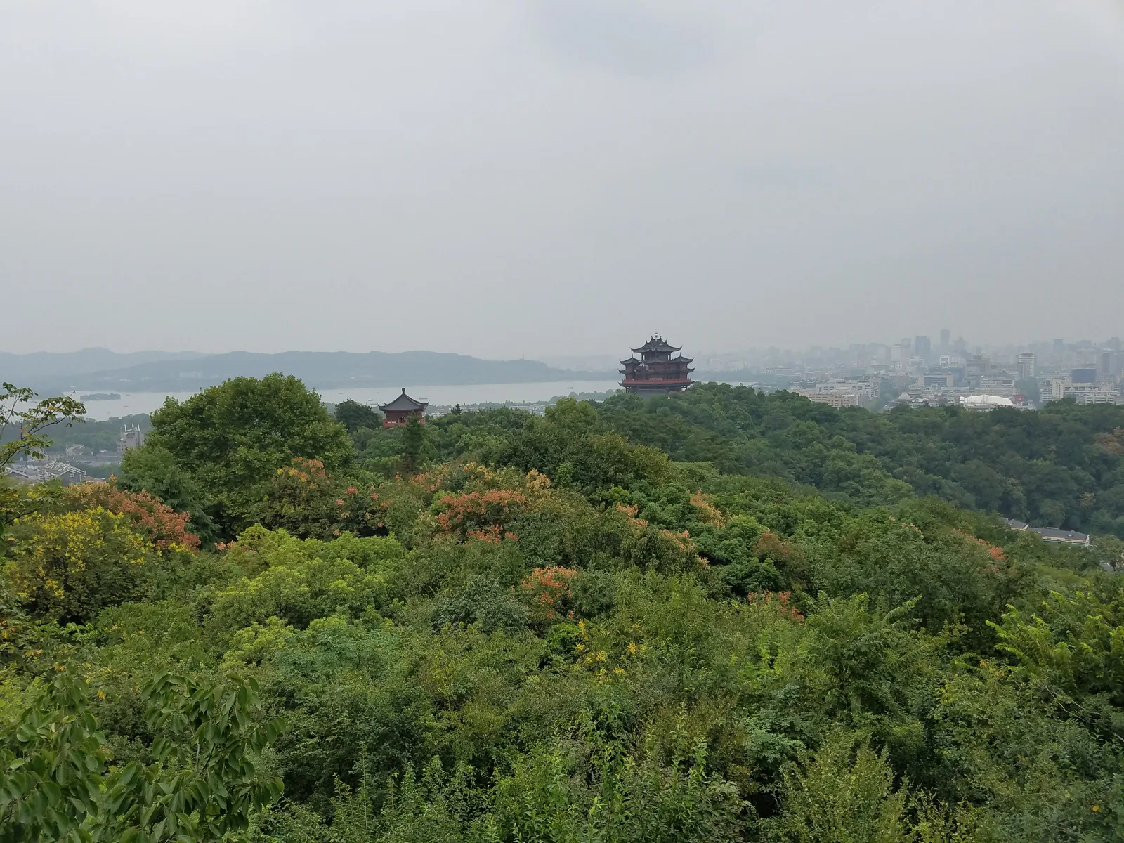 Main view at City God Pavilion Hangzhou — travel photo