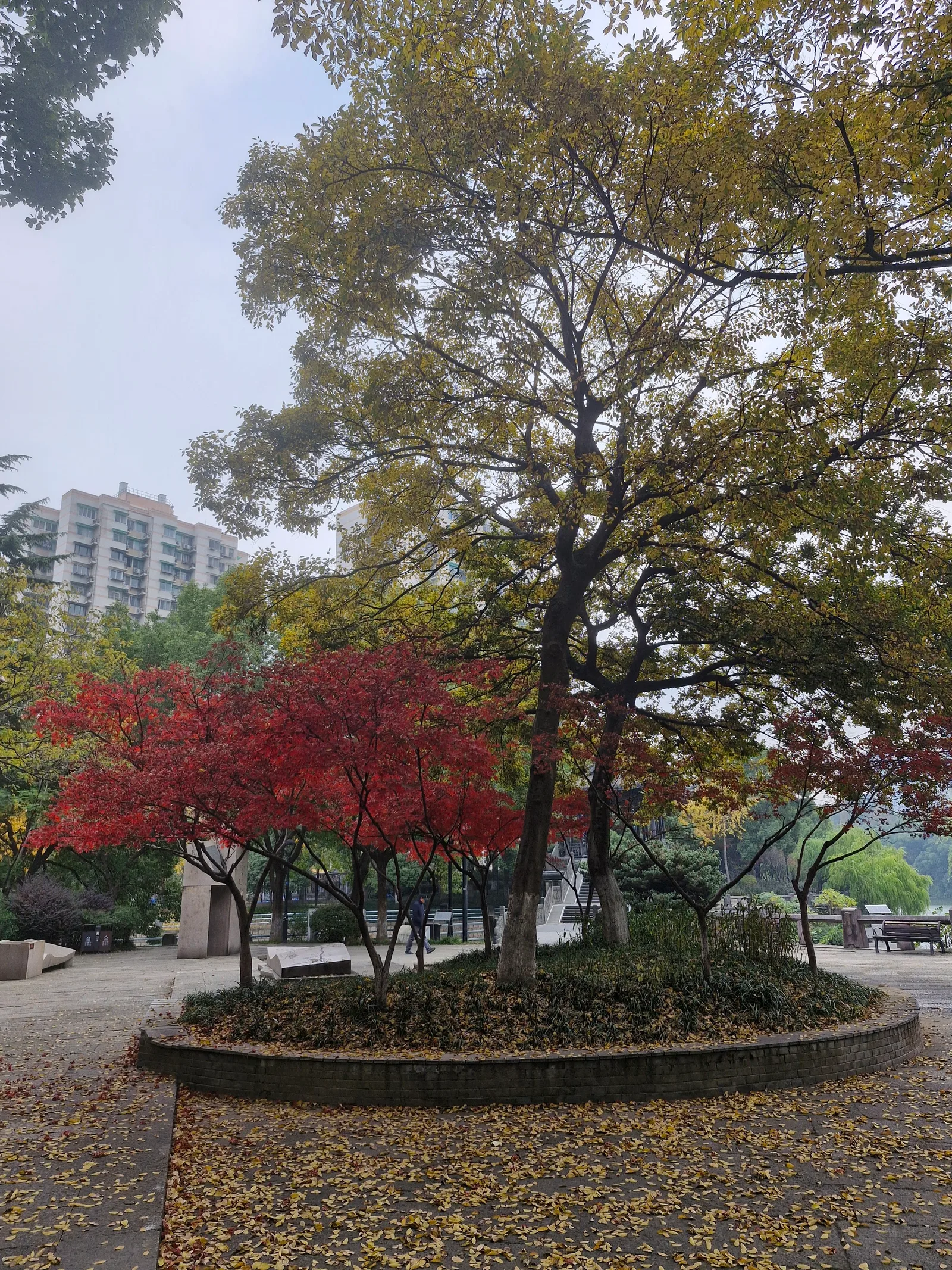 Main view at Jinghang Grand Canal Garden Hangzhou — travel photo