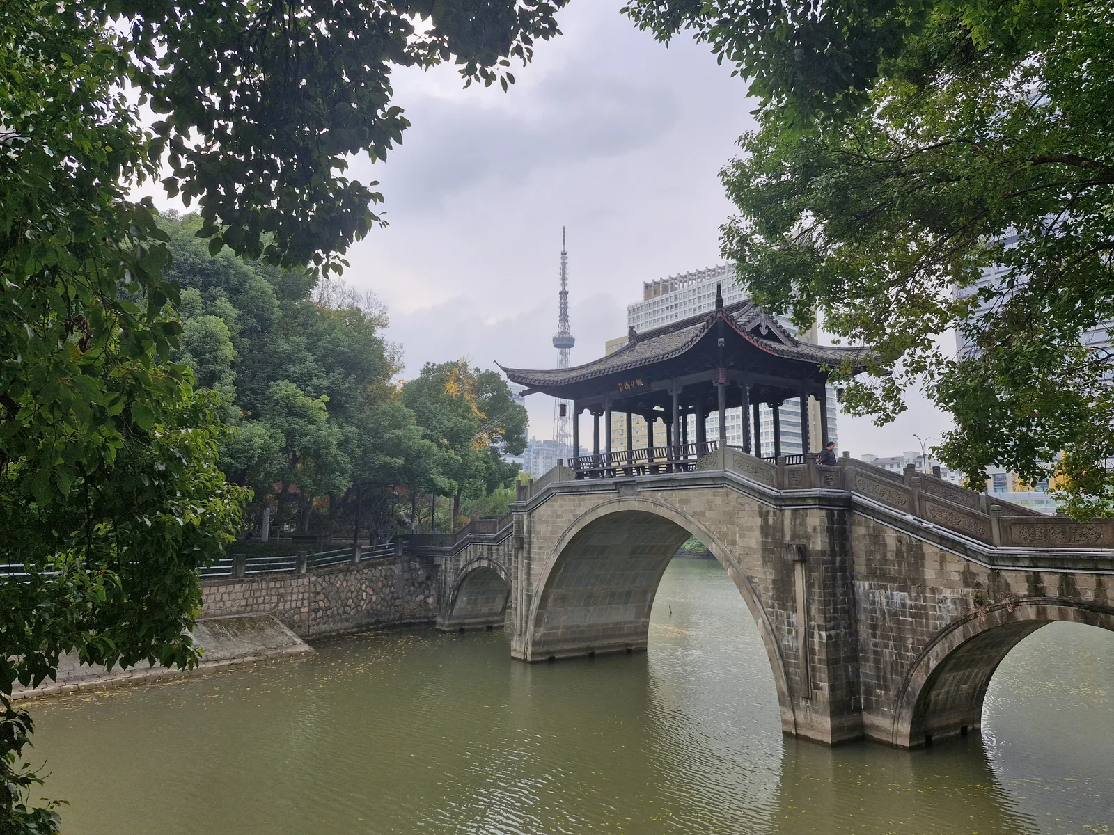 Details at Jinghang Grand Canal Garden Hangzhou — travel photo
