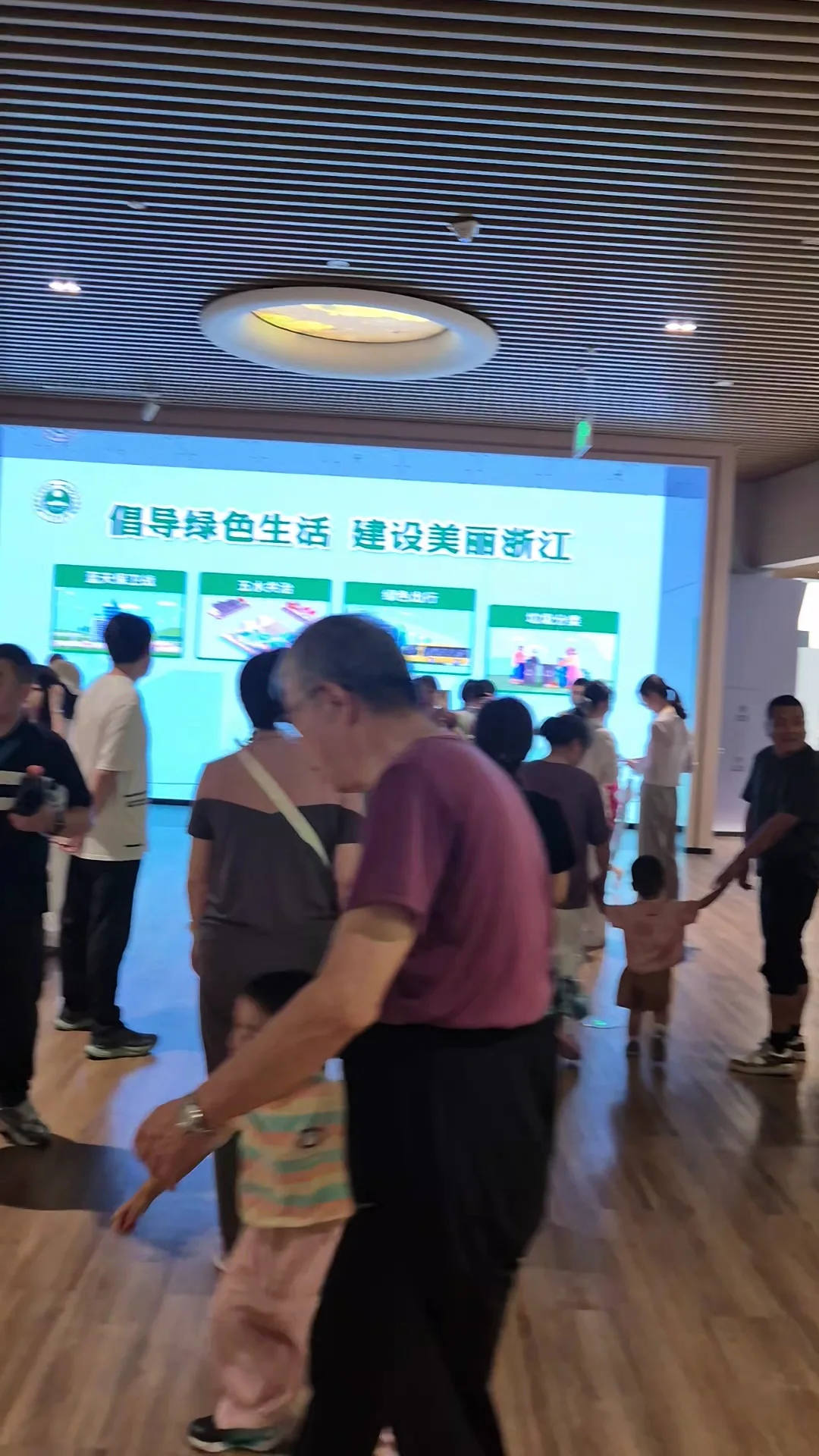Interior at National Wetland Museum of China Hangzhou — travel photo
