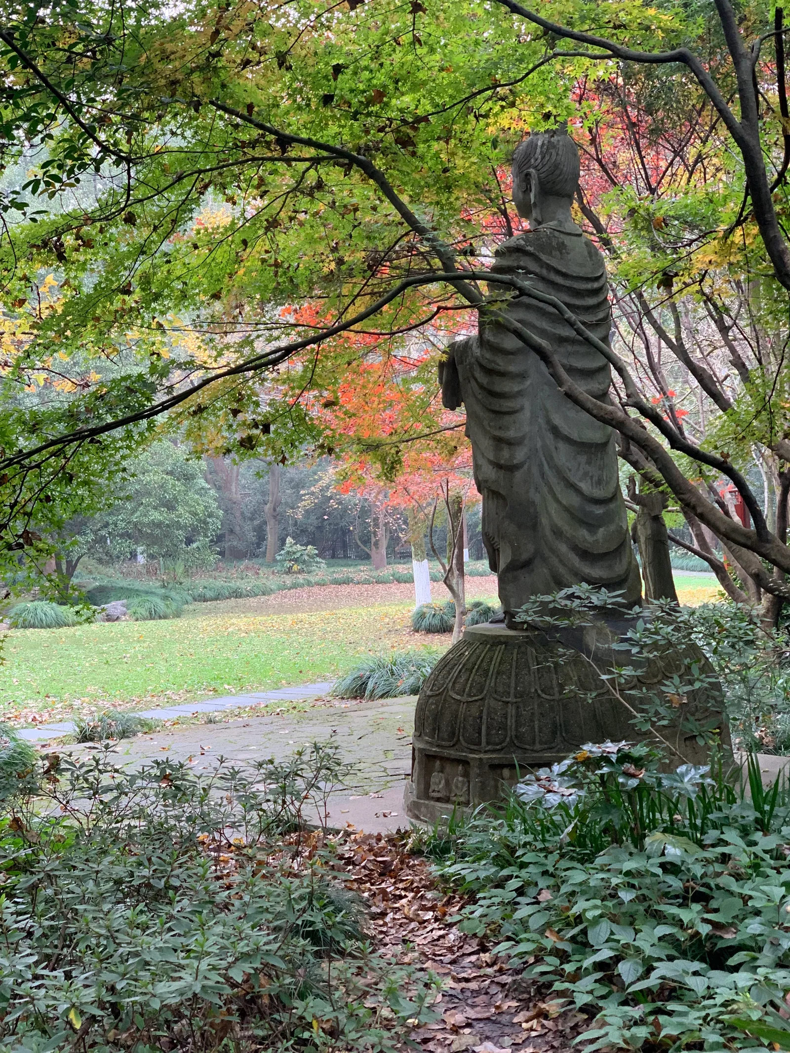Details at 灵隐景区 Hangzhou — travel photo