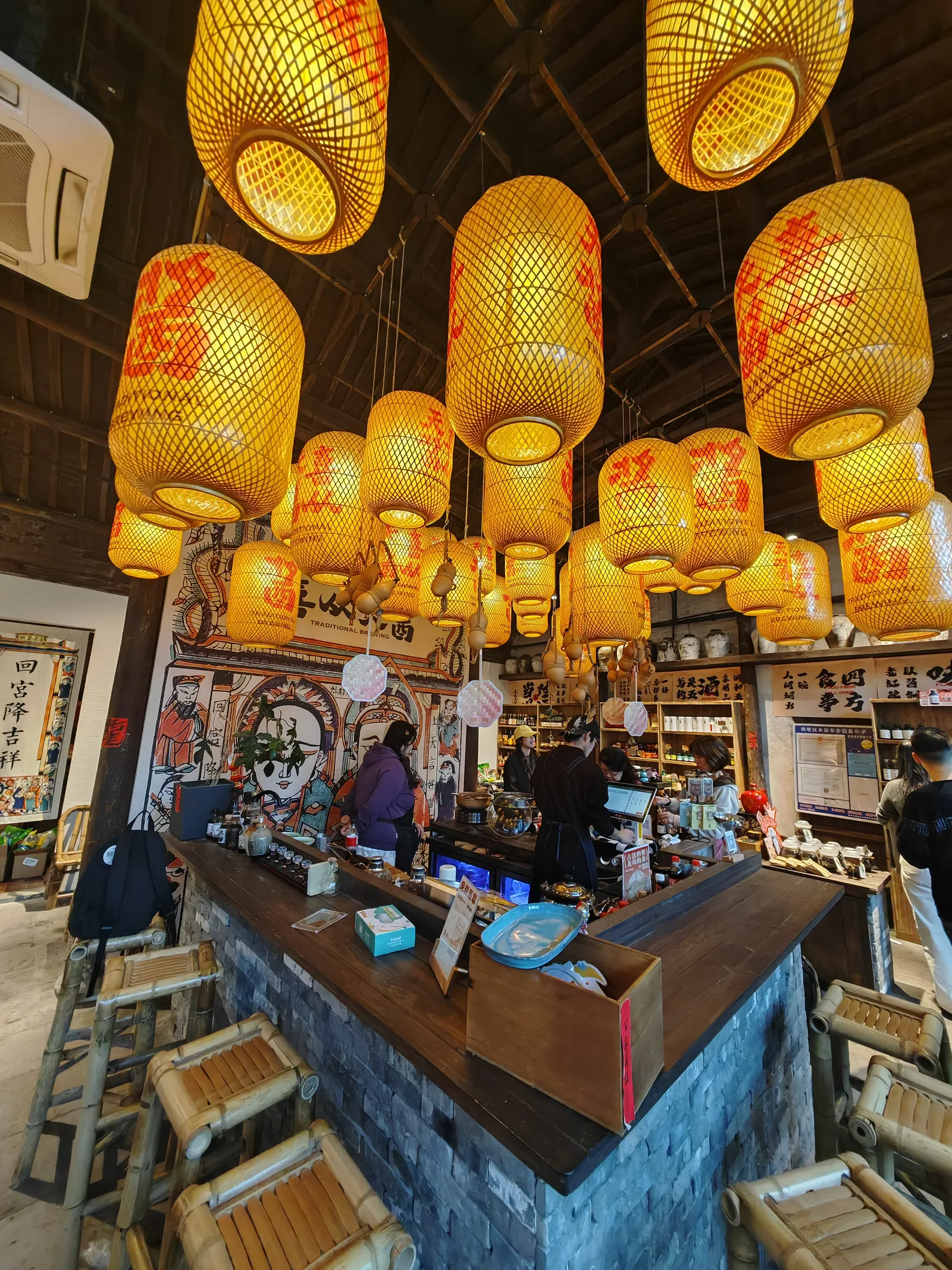 Interior at 小河直街 Hangzhou — travel photo