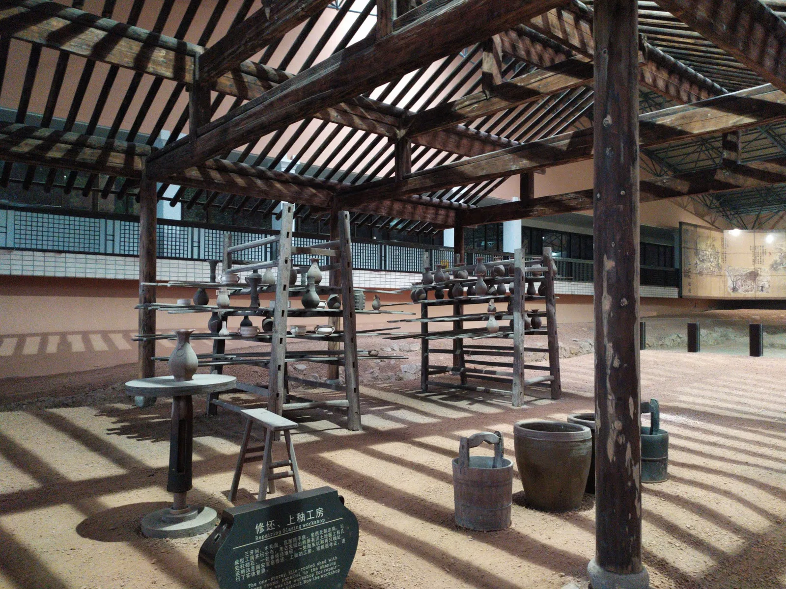 Main view at Southern Song Dynasty Government Kiln Museum Hangzhou — travel photo