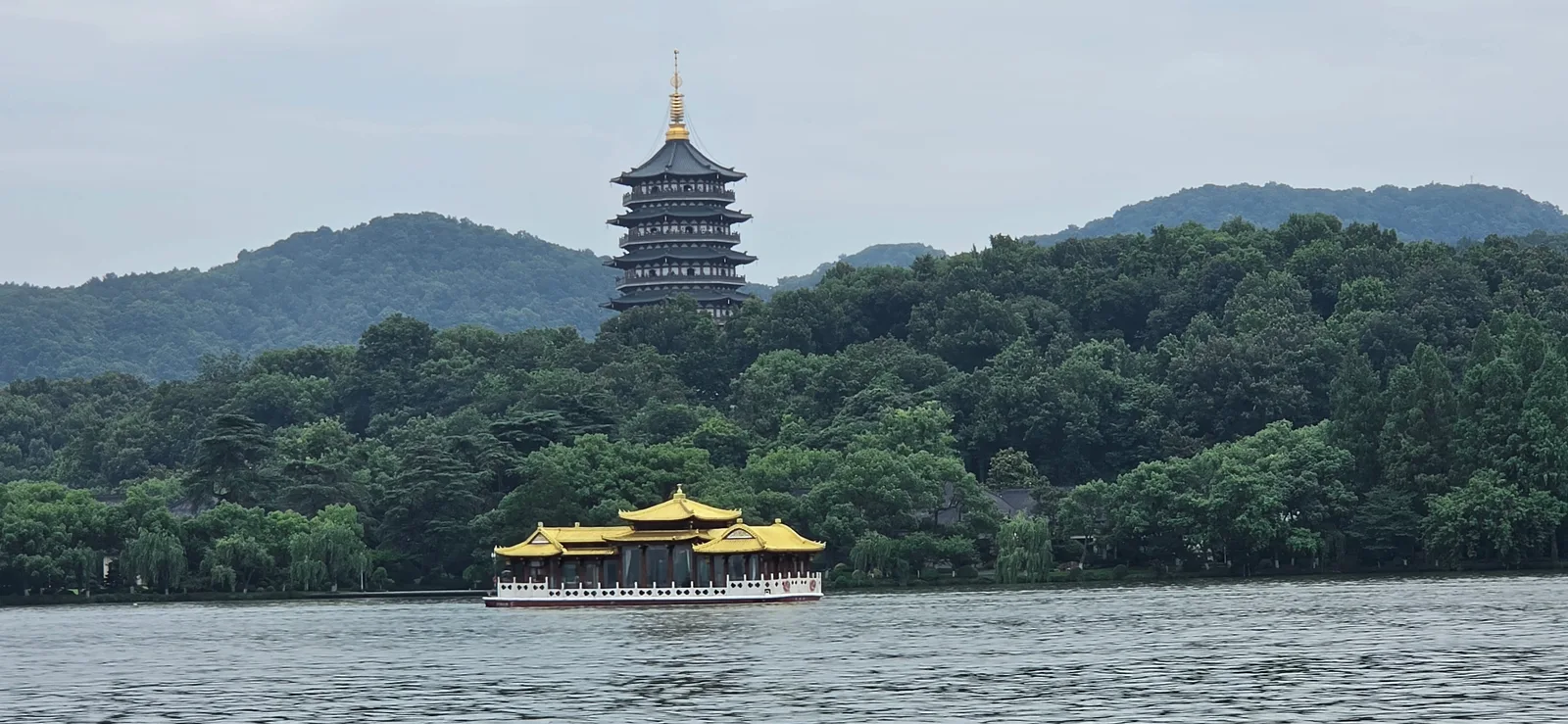 Details at Three Pools Mirroring the Moon Hangzhou — travel photo