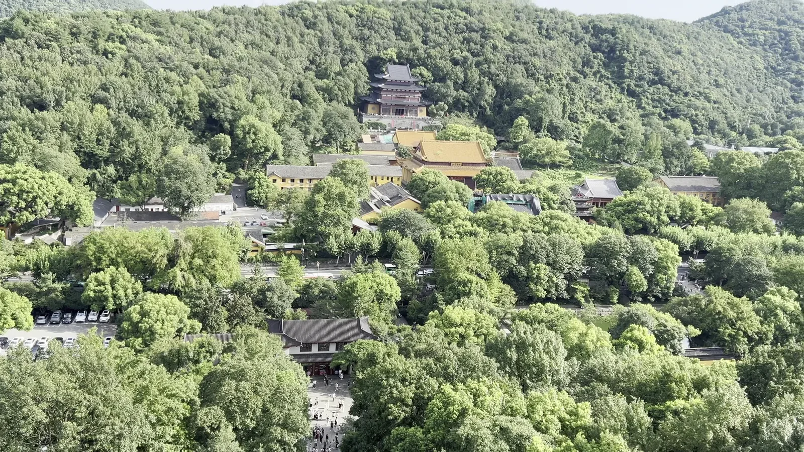 Main view at West Lake Hangzhou Benshan Longjing Tea Museum Hangzhou — travel photo