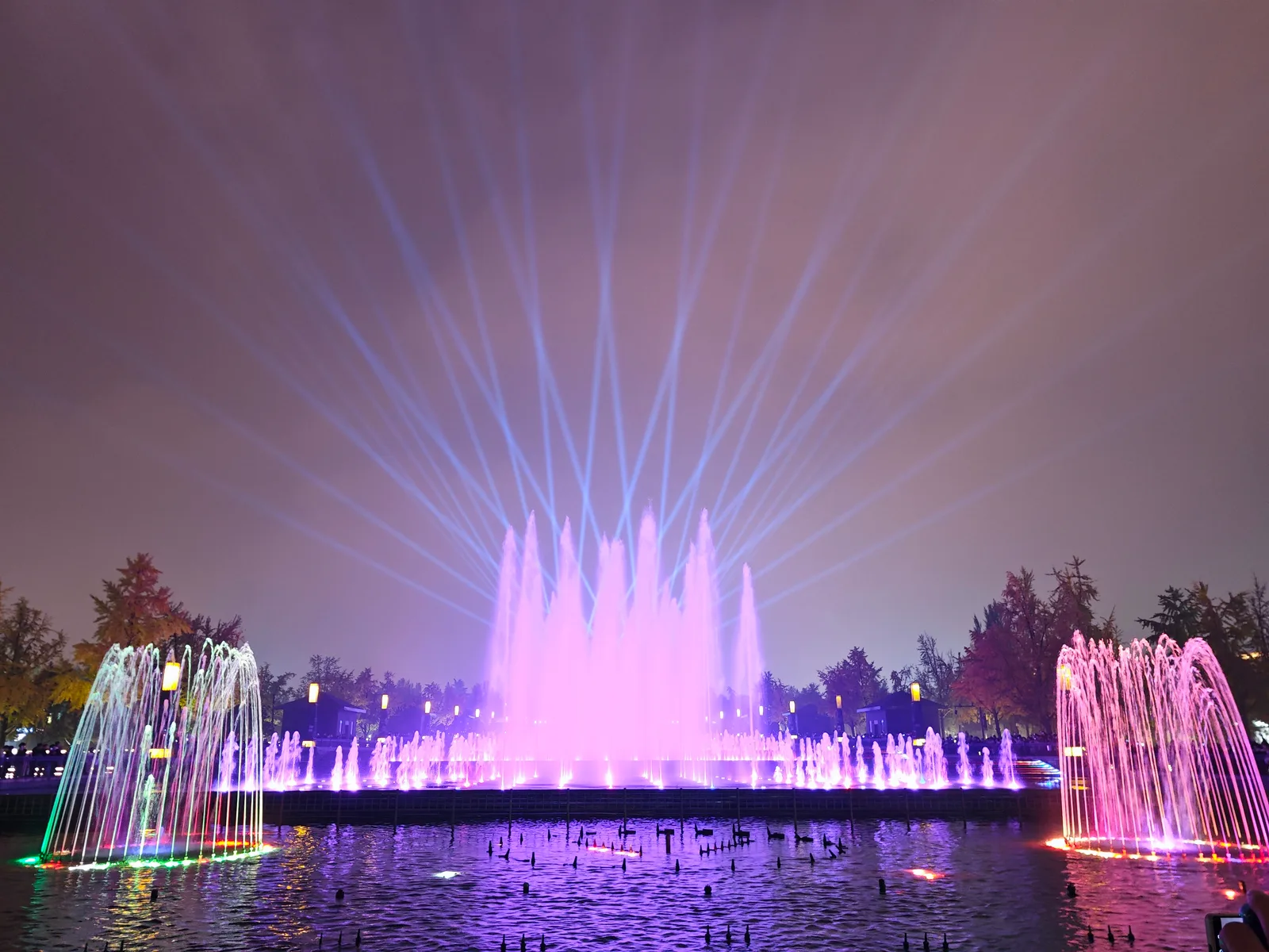 Main view at West Lake Scenic Area Music Fountain Hangzhou — travel photo