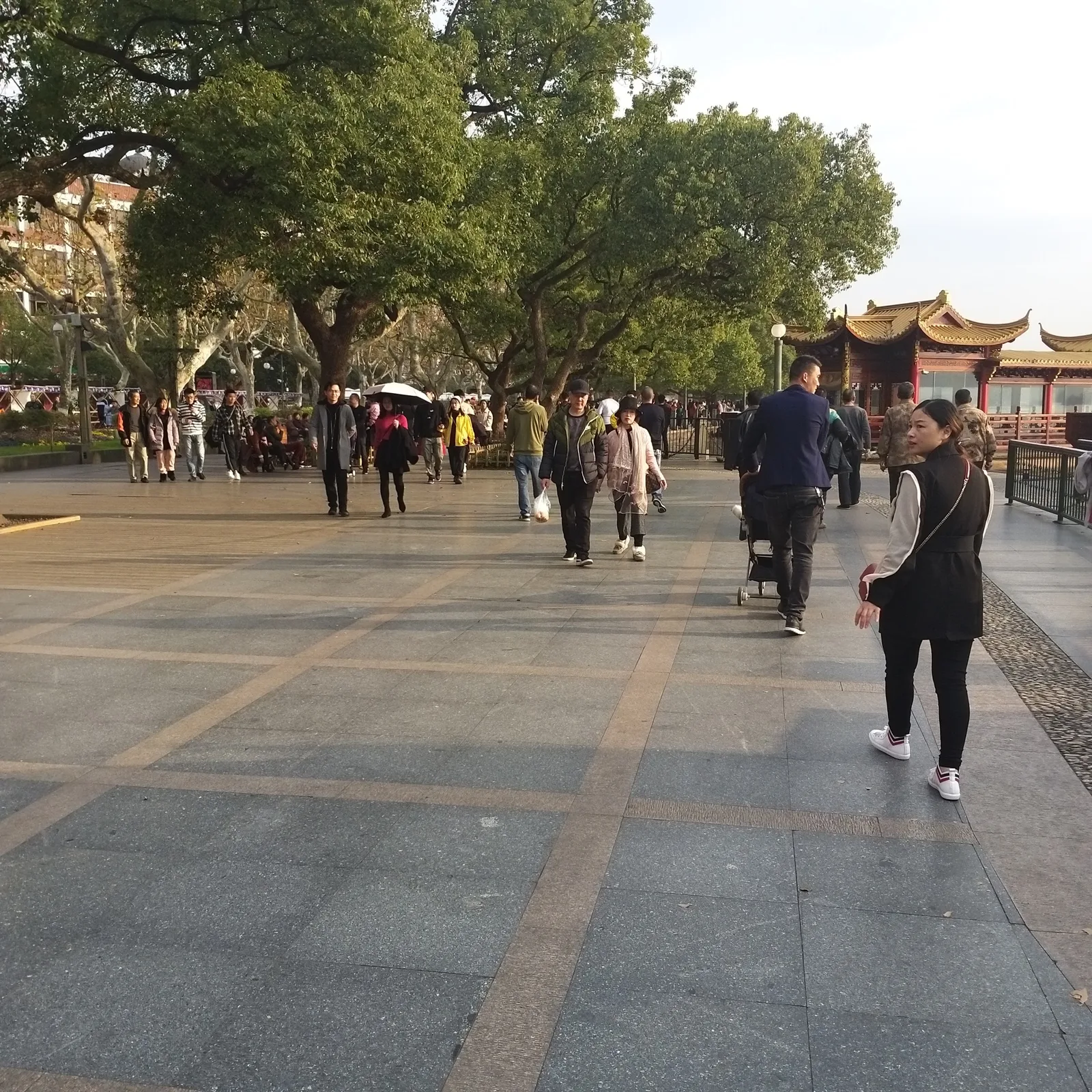 Details at Wugong Park Hangzhou — travel photo