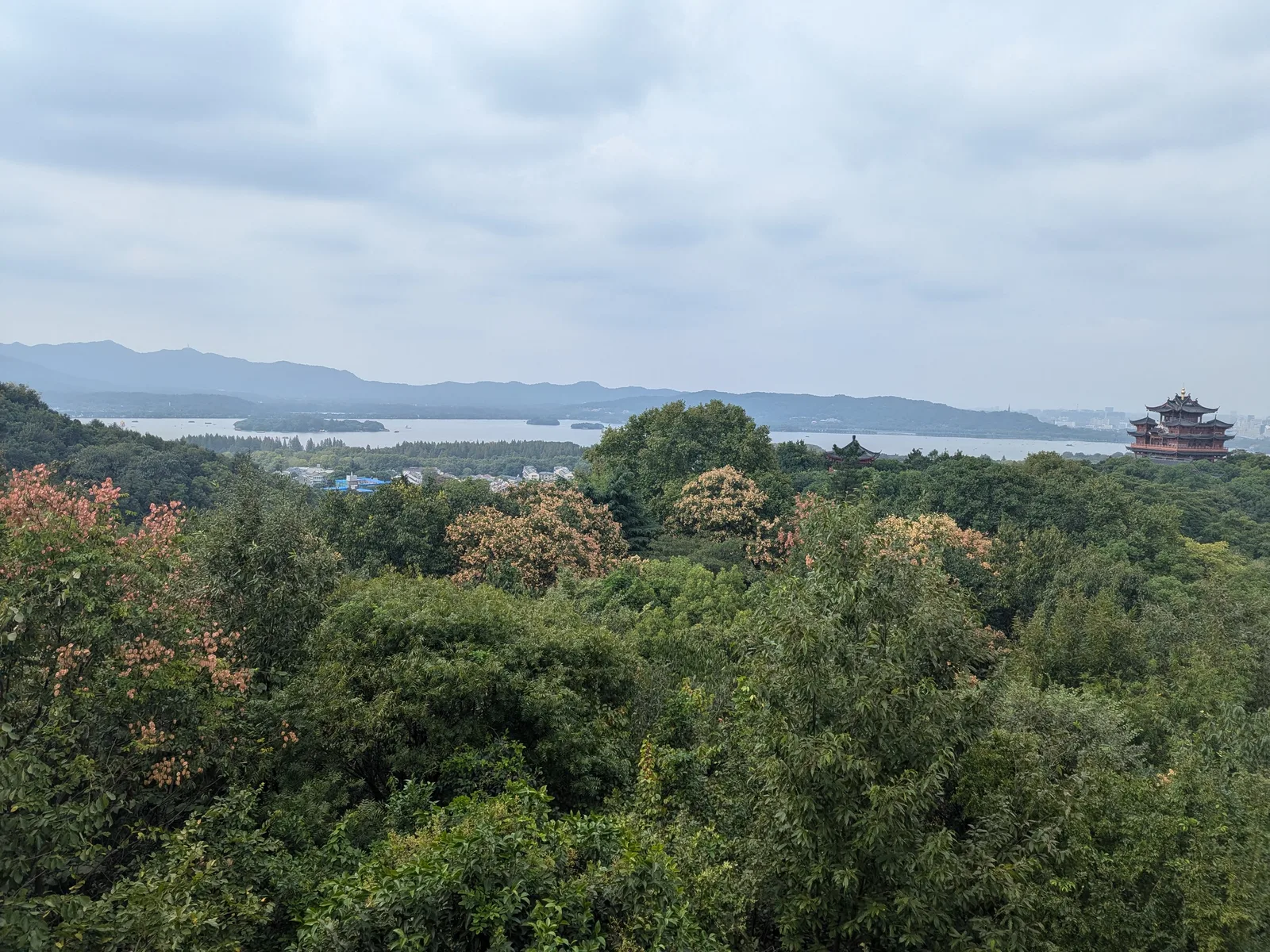 Main view at Wushan Tianfeng Hangzhou — travel photo
