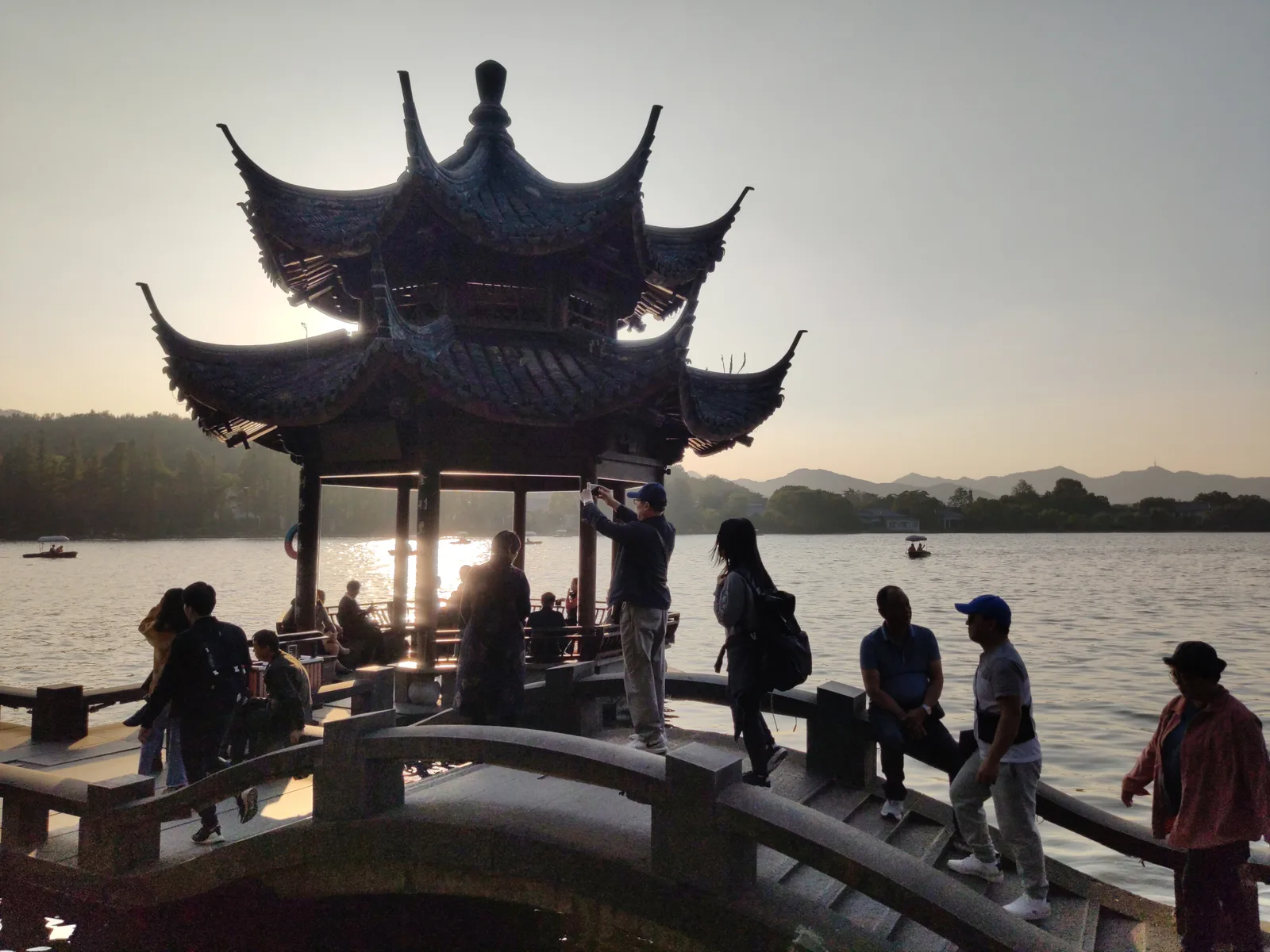Main view at Xihu Tiandi Hangzhou — travel photo
