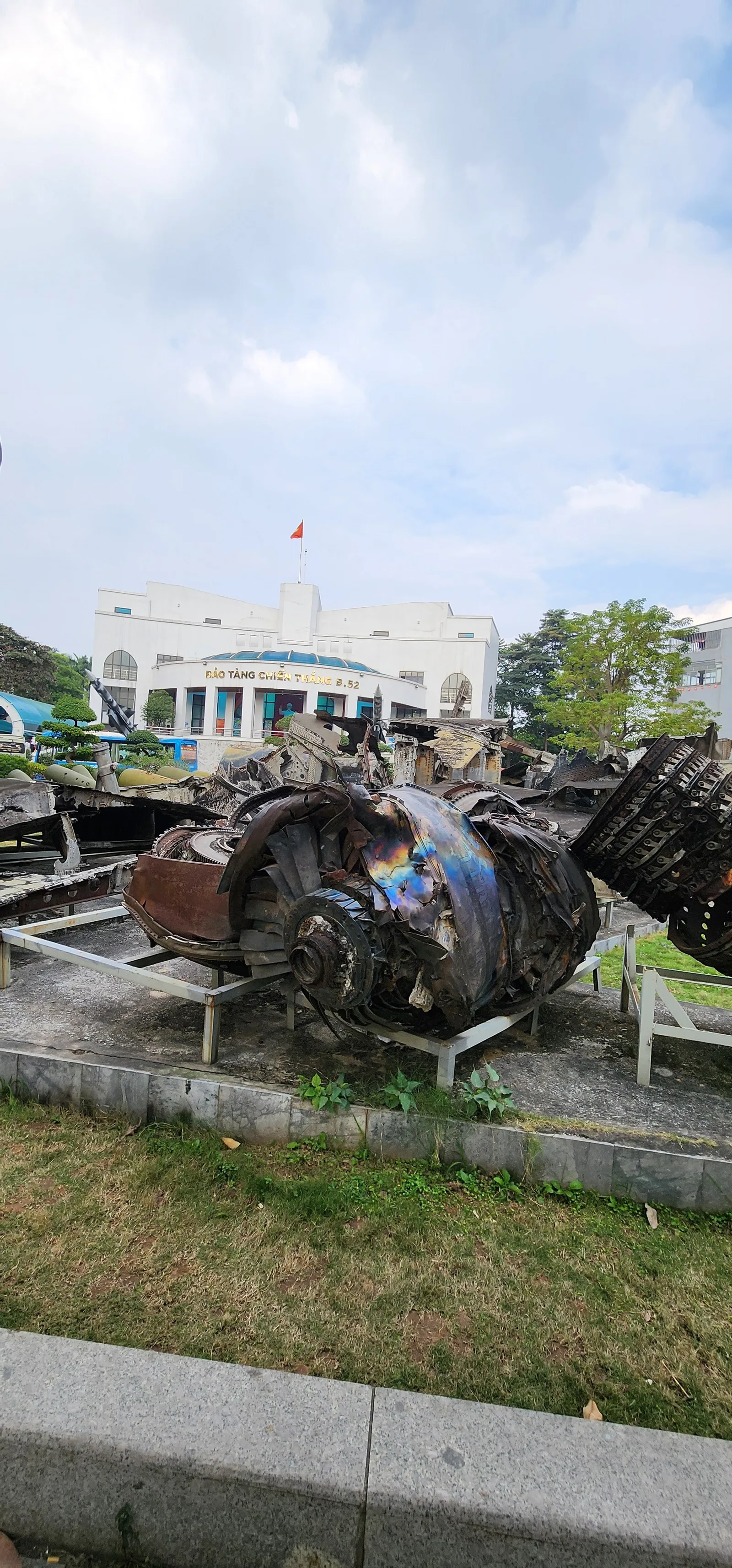 Interior at B52 Victory Museum Hanoi — travel photo